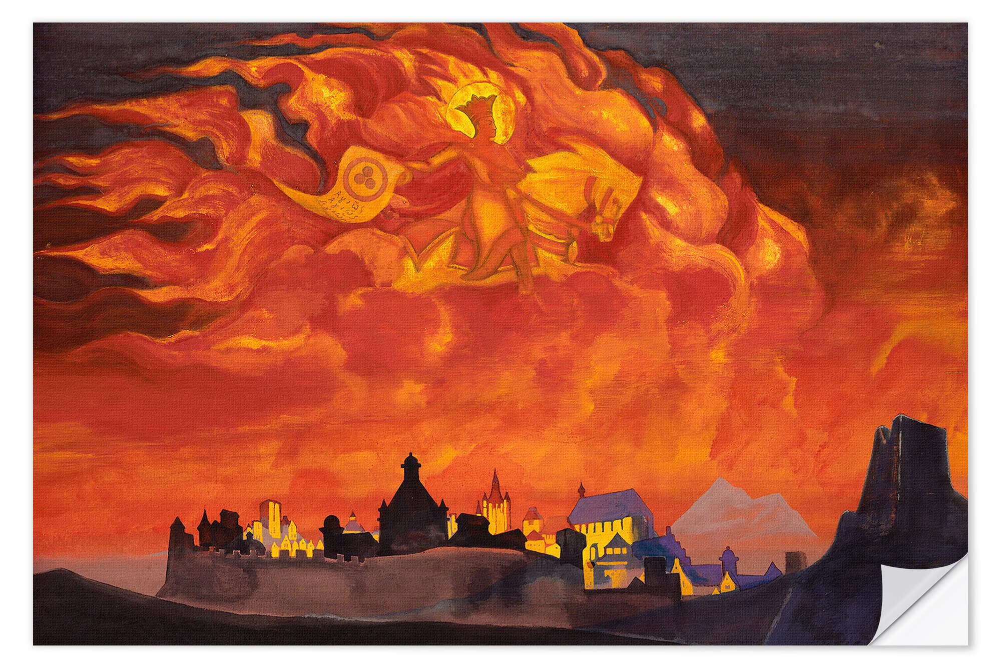 Wandfolie Nicholas Roerich