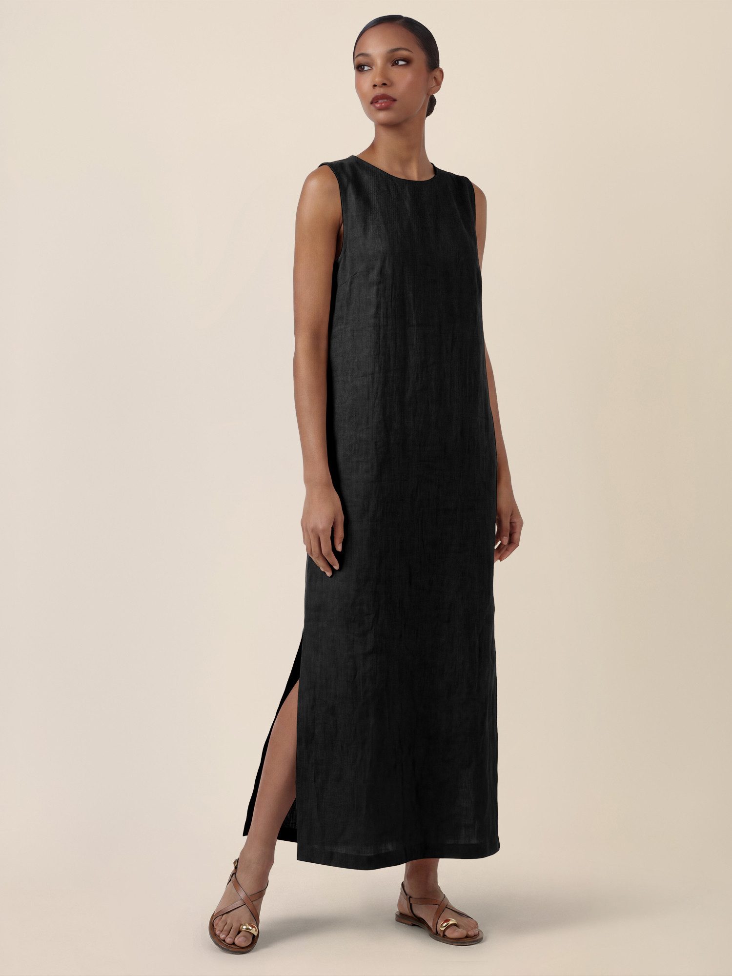 Apart Abendkleid mit seitlicher Knopfleiste günstig online kaufen