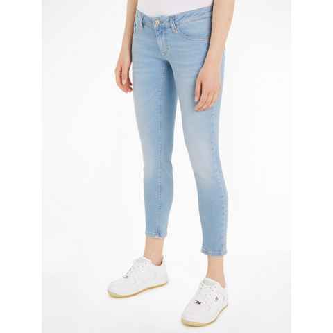 Tommy Jeans Bequeme Jeans Scarlett mit Ledermarkenlabel