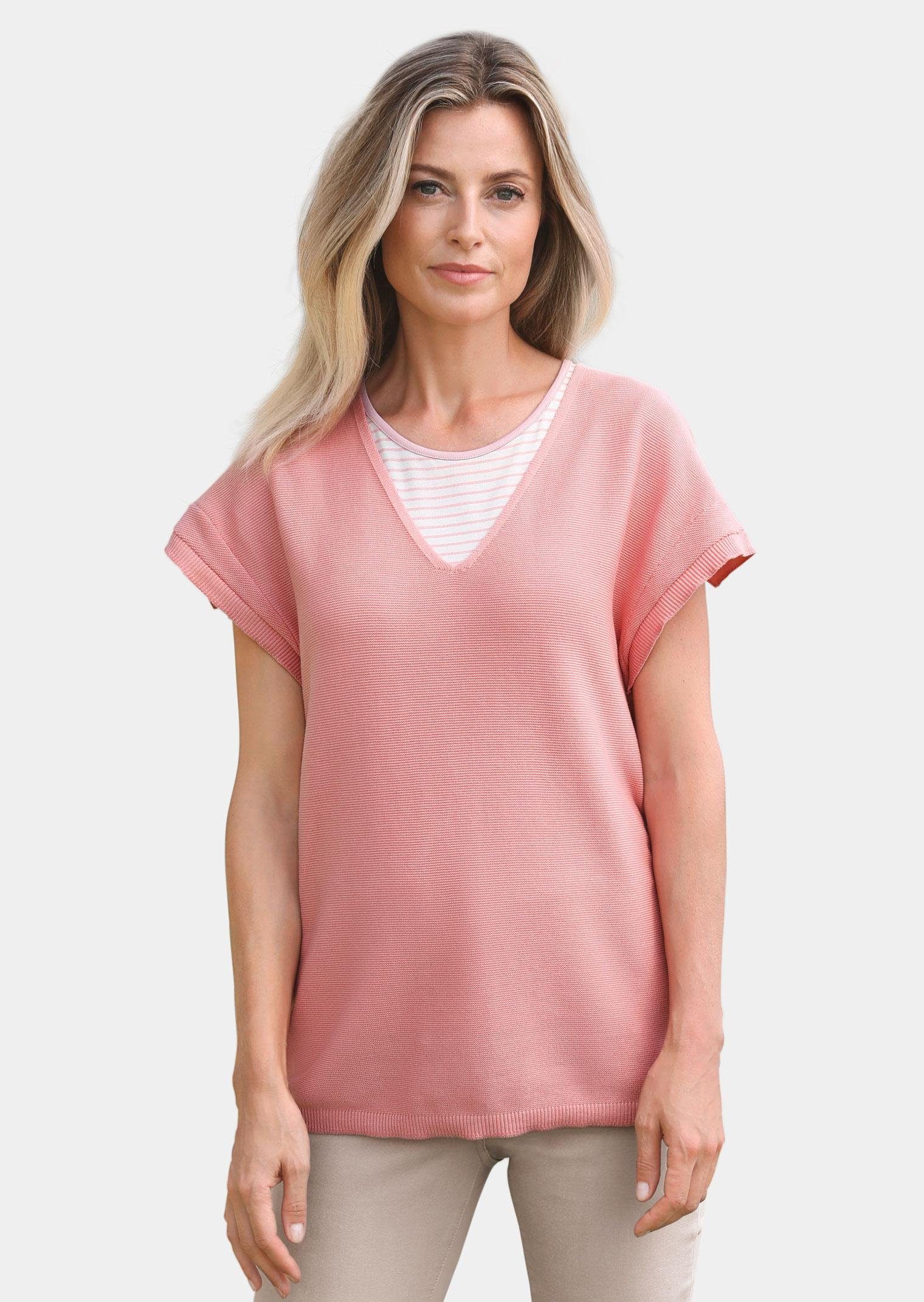 3/4 Arm-Pullover Kurzgröße:
