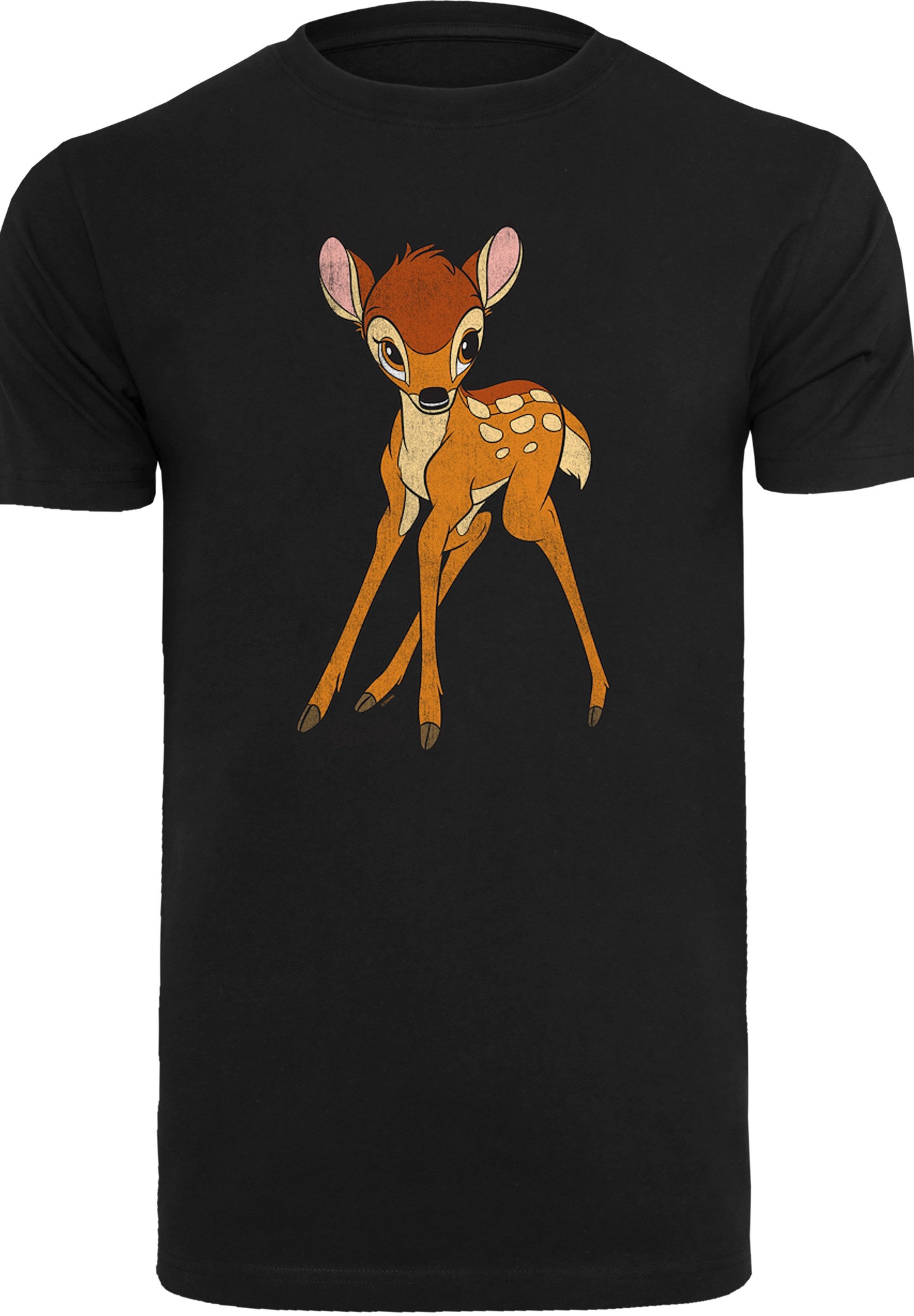 F4NT4STIC Kurzarmshirt F4NT4STIC Herren Disney Bambi-Classic with T-Shirt Round Neck (1-tlg)