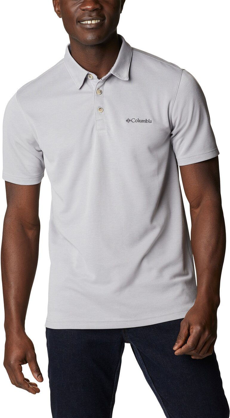 Columbia Poloshirt Nelson Point Polo COLUMBIA GREY