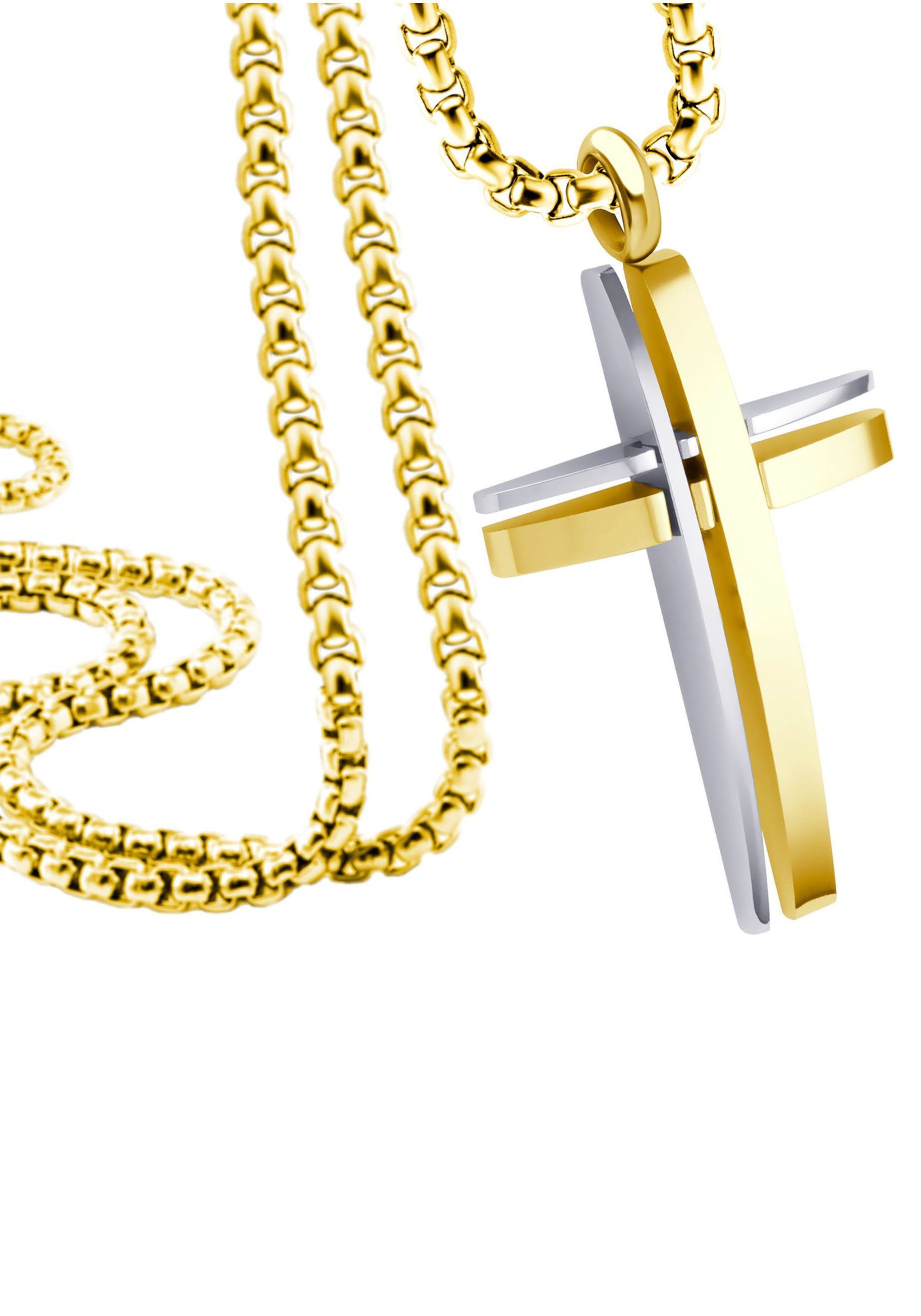 2. Bild von Firetti Kette mit Anhänger Kreuz