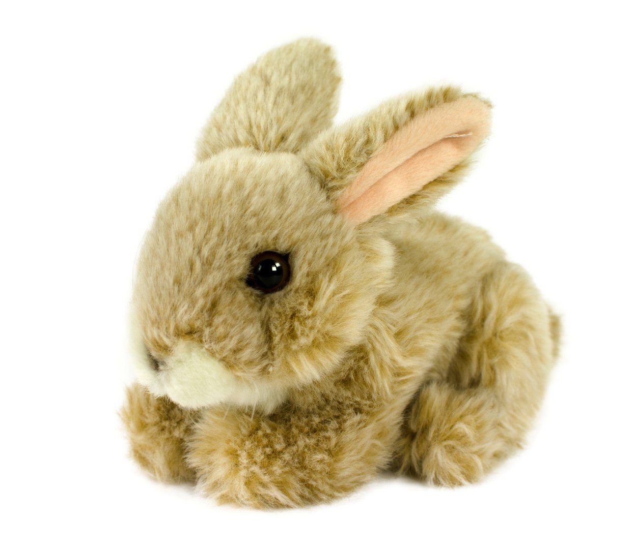 Teddys Rothenburg Kuscheltier Hase hellbraun 18 cm Plüschhase