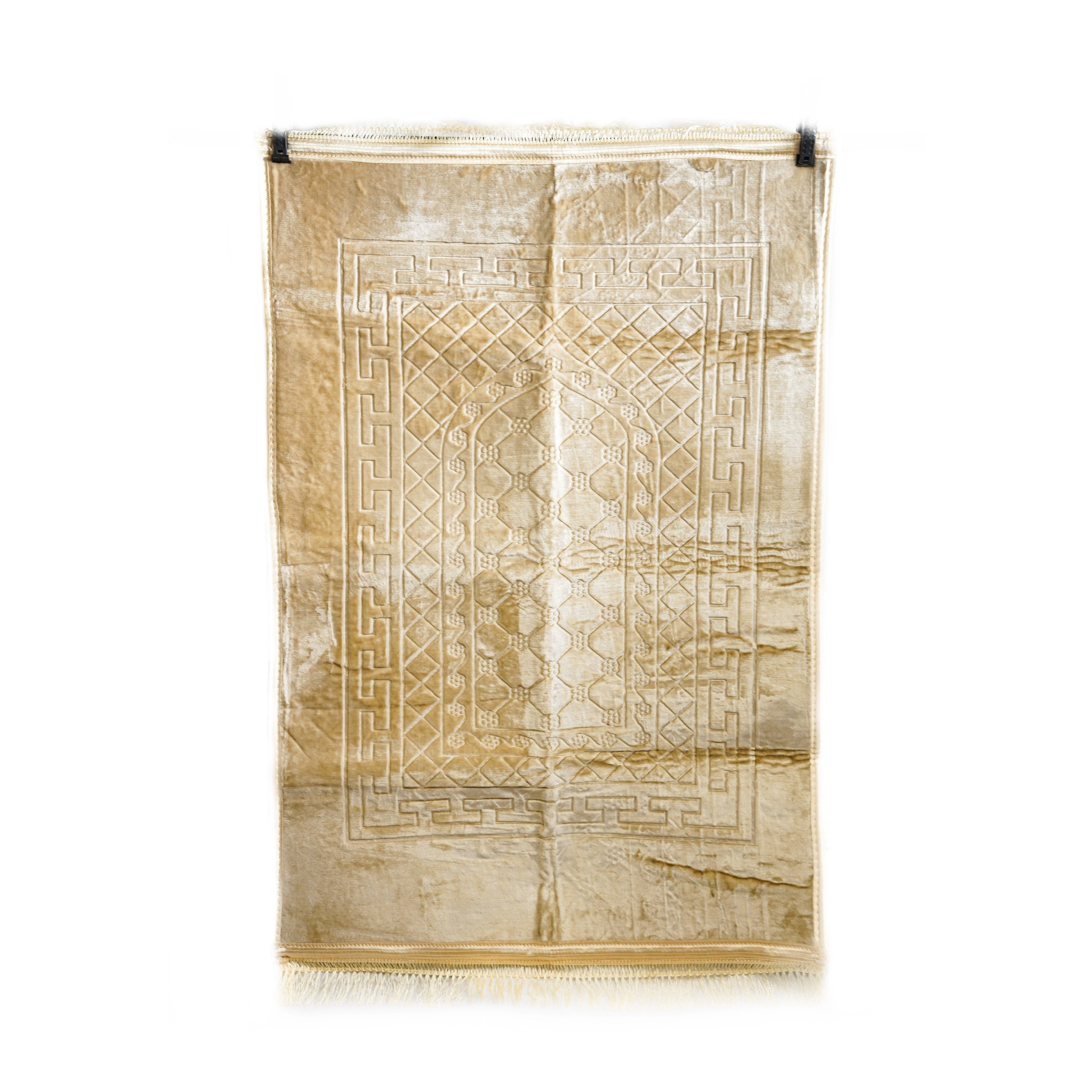 Almina Teppichunterlage Gebetsteppich gepolsterte Islamische Gebetsteppich 80x120cm