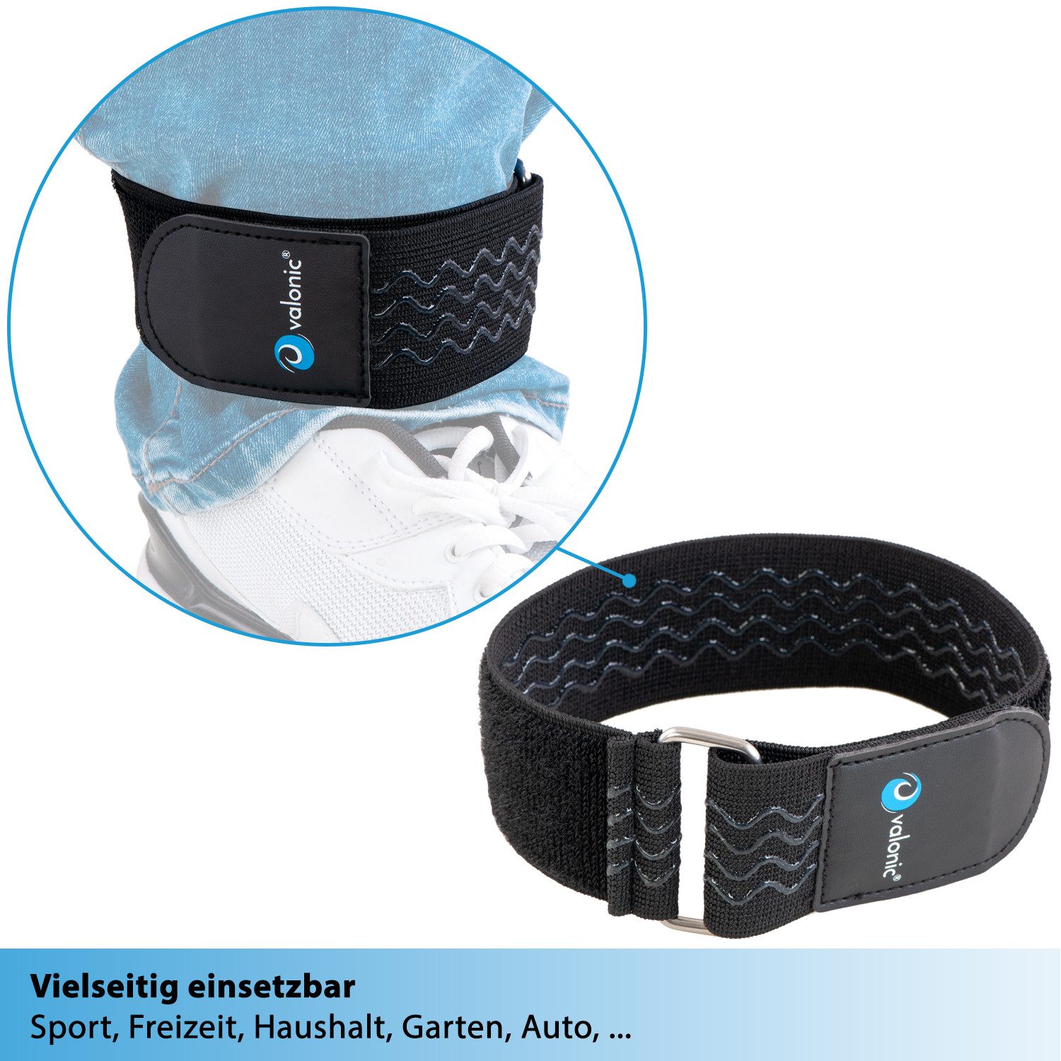valonic Spanngurt Spanngurte Klettgurt SG-KG01-25 (4 Stück) - MANTIS !#Vater (4-St)