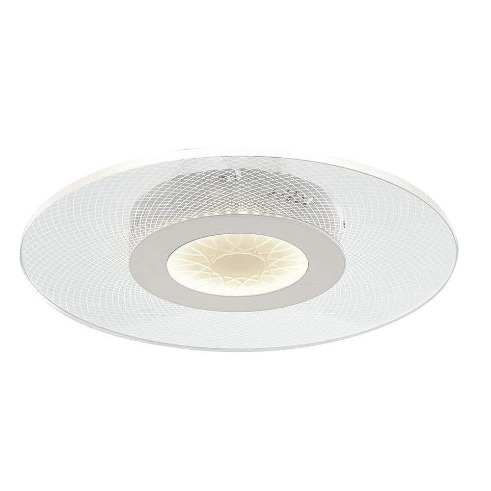 LED Glas ECO-LIGHT LED-Deckenleuchte Eternity-PL50 Deckenleuchte Metall weiß