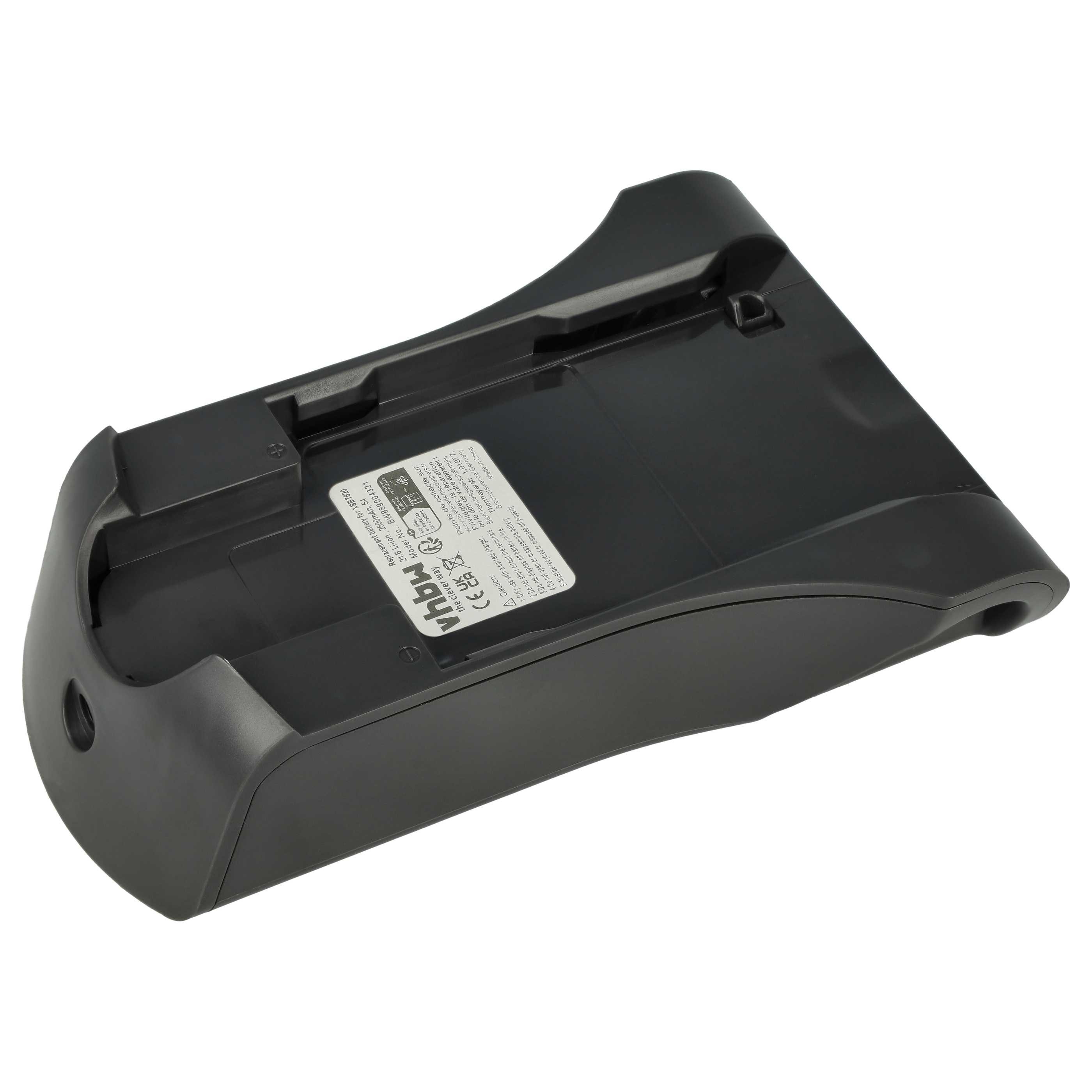 vhbw Akku passend für Shark UZ345H, UZ365H, QZ163HQSV Handstaubsauger / Staubsauger-Akku Akku Li-Ion 2500 mAh (21,6 V, 1 St), Leistungsfähiger Austausch-Akku für Ihren Staubsauger