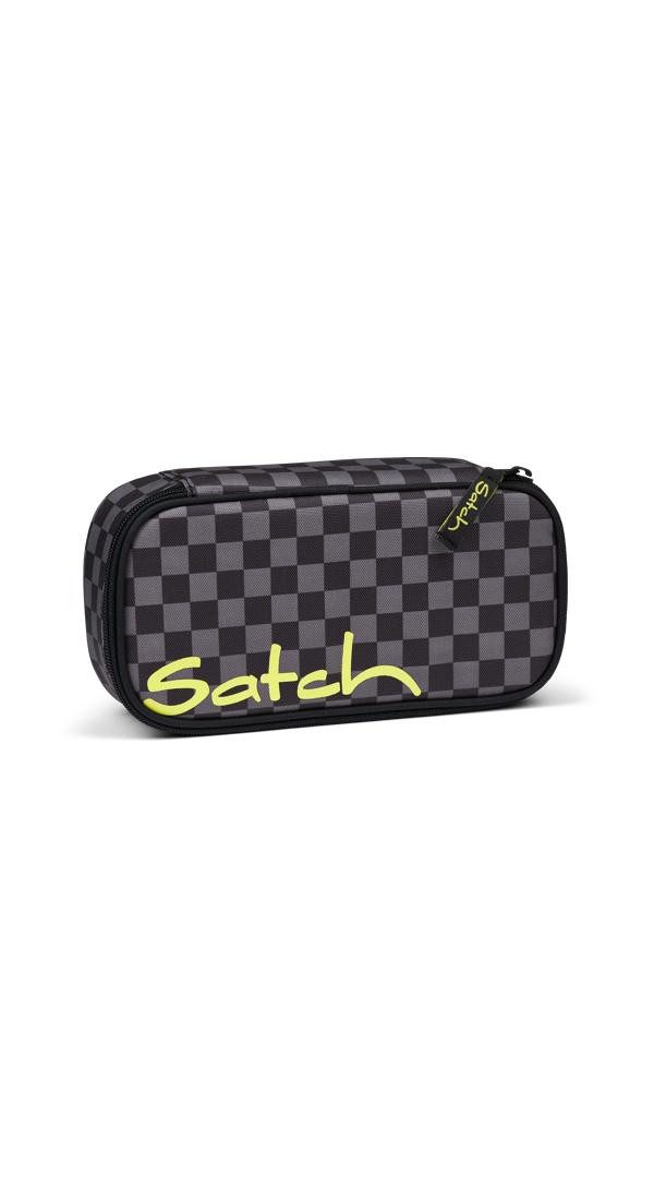 Satch Federmäppchen Schlamperbox, (2-tlg), inklusive Geodreieck und Stundenplan