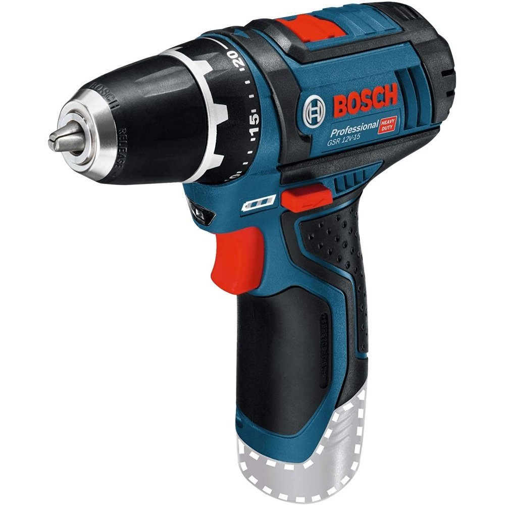 BOSCH Werkzeug »GSR12V15 solo Professional AkkuBohrschrauber (LED