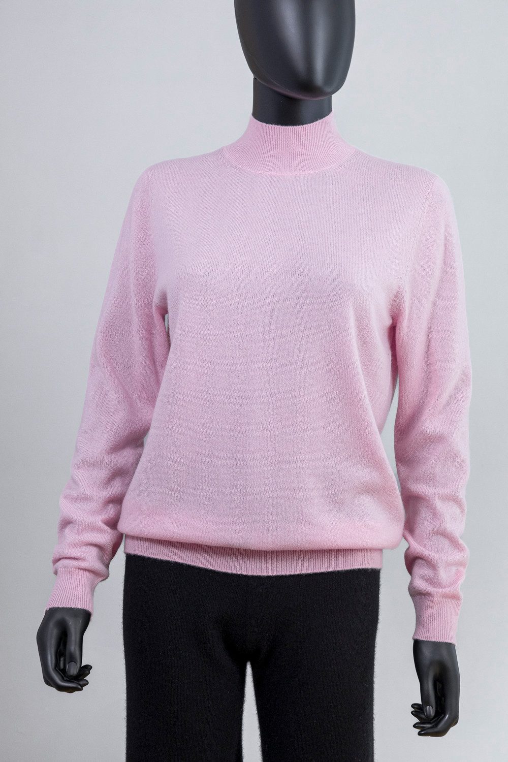 Ariun Kaschmirpullover Stillvoll mit Stehkragen günstig online kaufen