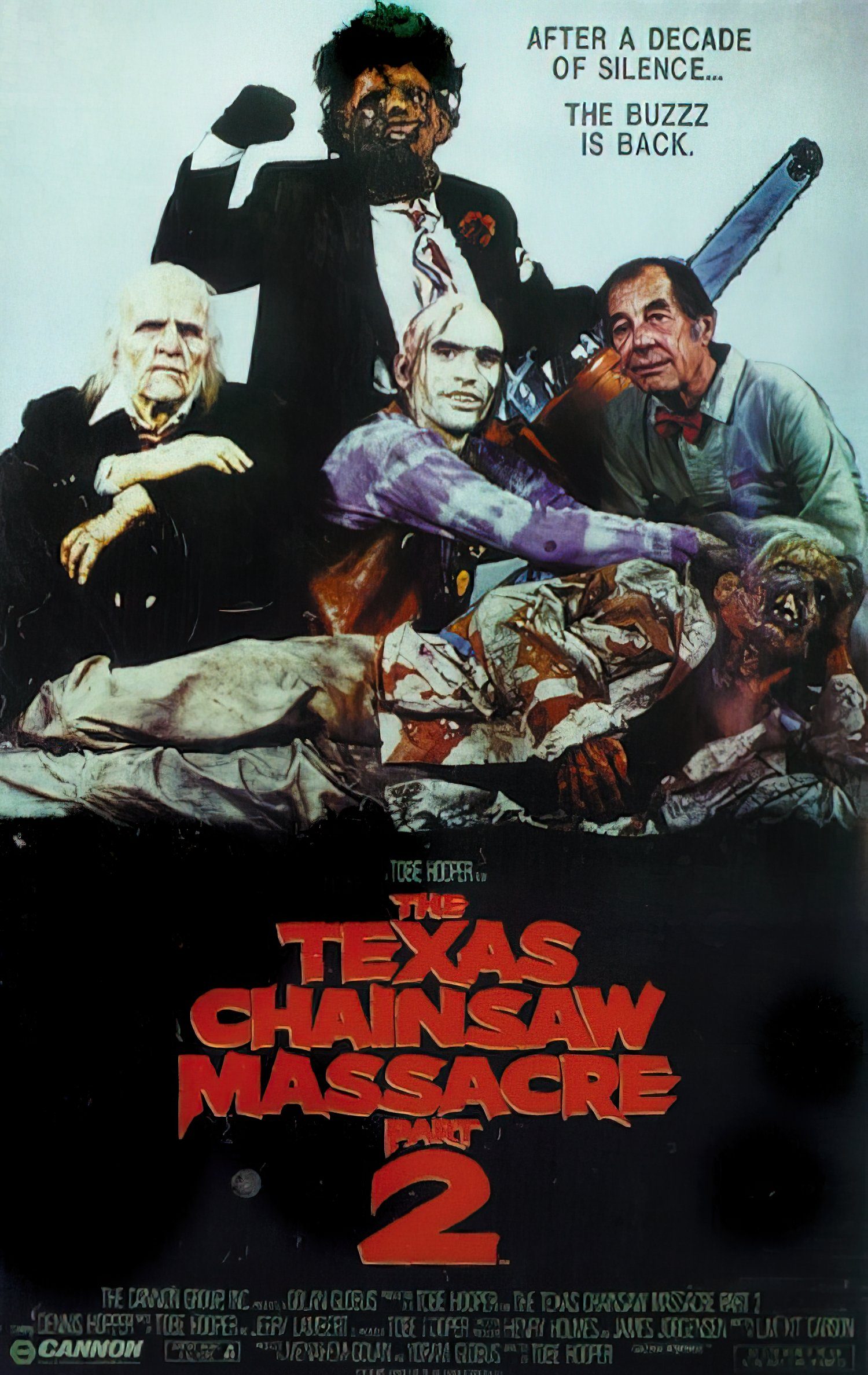 Close Up Poster Texas Chainsaw Massacre 2 Poster 68 x 101 cm