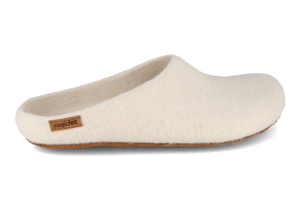 Magicfelt Filzpantoffel Moorschuncke Hausschuh reine Wolle