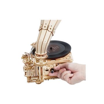 ROKR 3D-Puzzle Classical Gramophone (Electric Version), 424 Puzzleteile