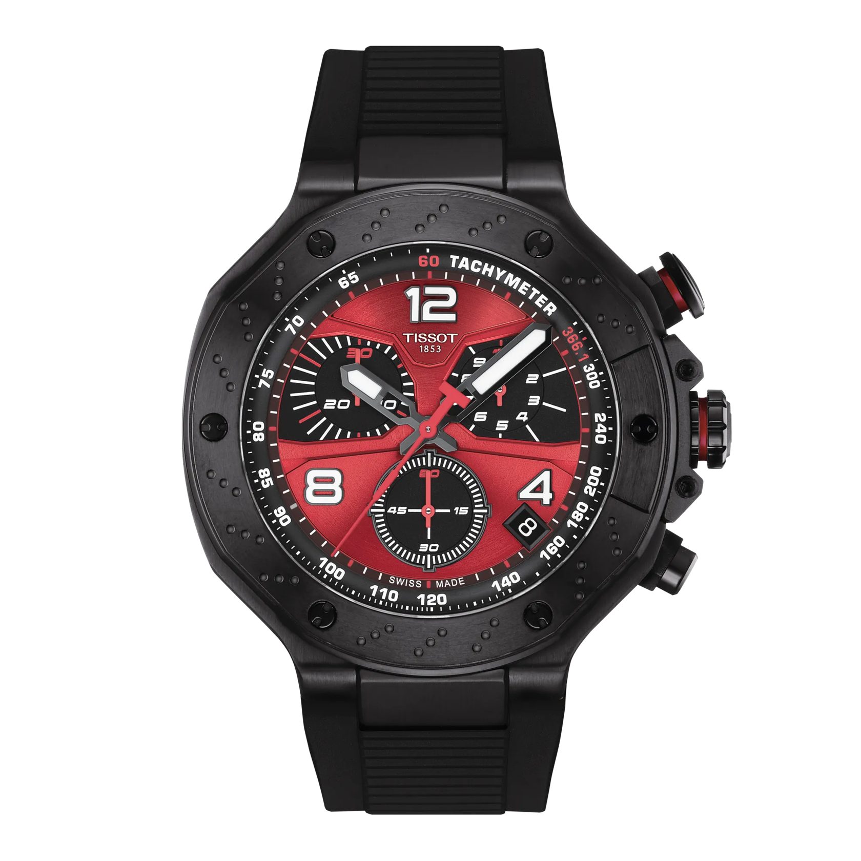 Tissot Schweizer Uhr Herrenuhr Chronograph TISSOT T-Race MotoGP 2026 45 mm, Limited Edition