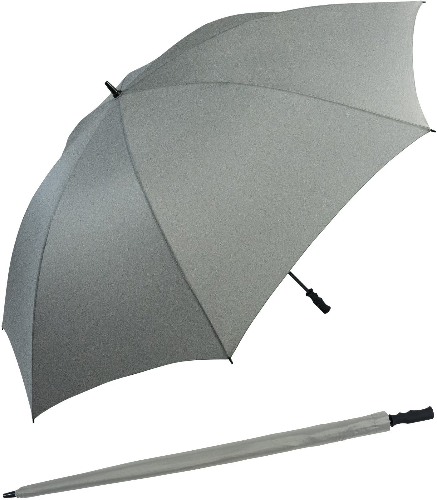RS-Versand Langregenschirm riesiger und mit Handöffner, für XXL Paare Platz bietet Kinder Familien-Golfschirm