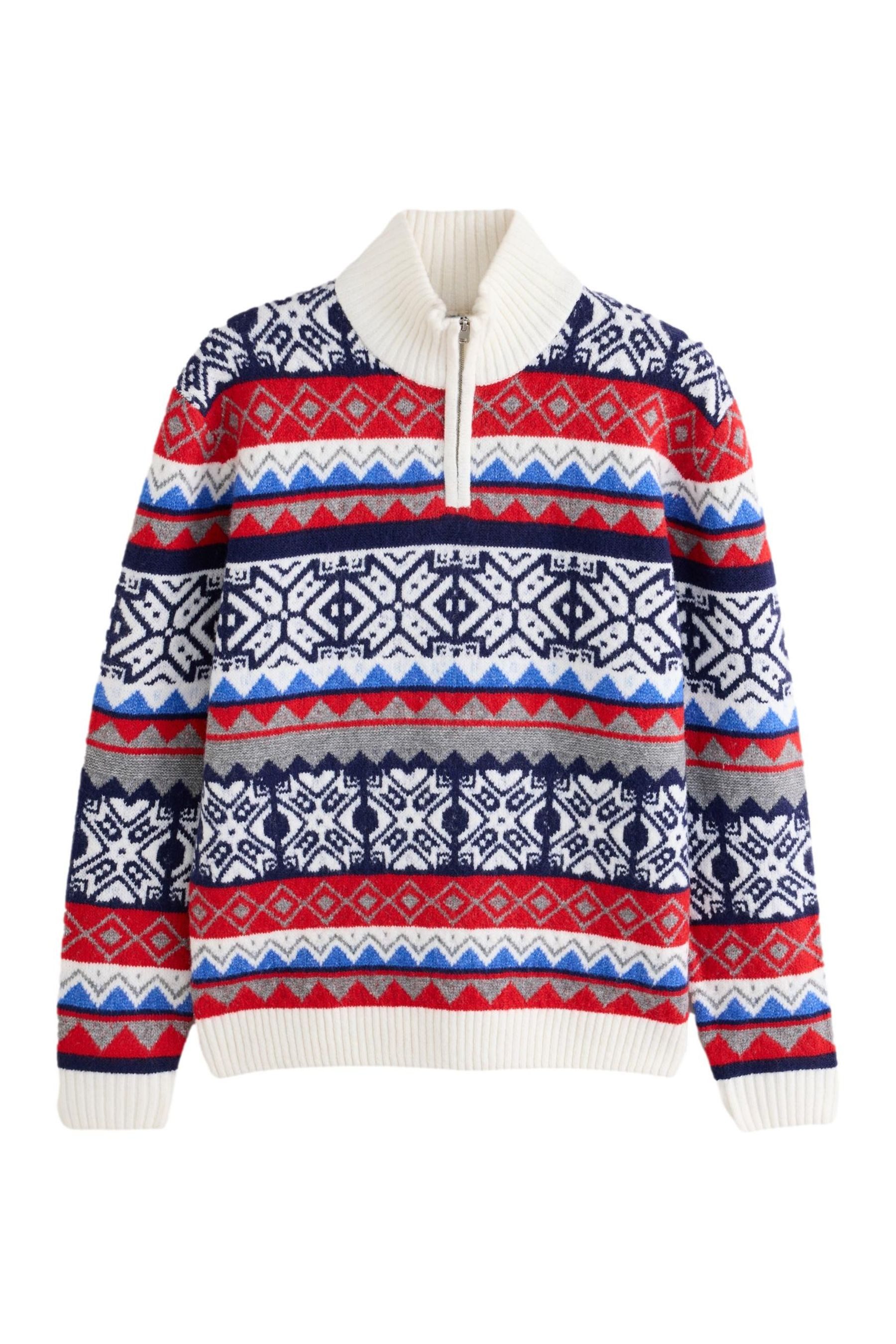Next Norwegerpullover Weihnachtlicher Strickpullover mit (1-tlg)