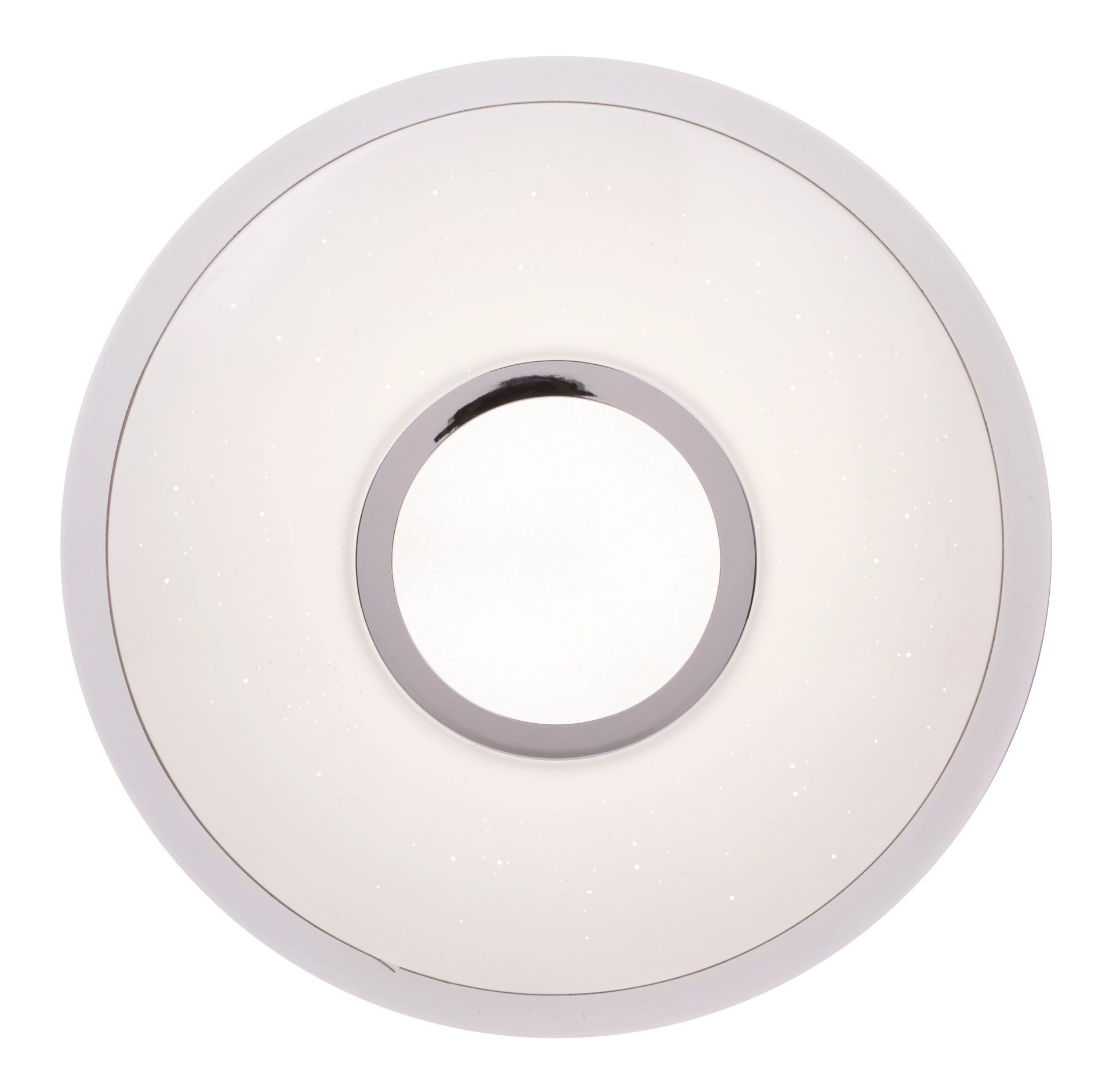 GLOBO LIGHTING LED Deckenleuchte CONNOR, Dimmfunktion, Farbwechsel, Fernbedienung, Infrarot inkl., Memoryfunktion, Smart Home, mehrere Helligkeitsstufen, LED fest integriert, warmweiß - kaltweiß, Deckenlampe, Wohnzimmer, Schlafzimmer, Essbereich