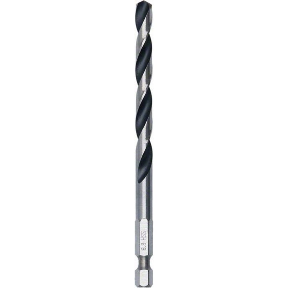 BOSCH Fräse 2608577530 HSS PointTeQ Hex Sechskantbohrer 6,8x69x109 mm
