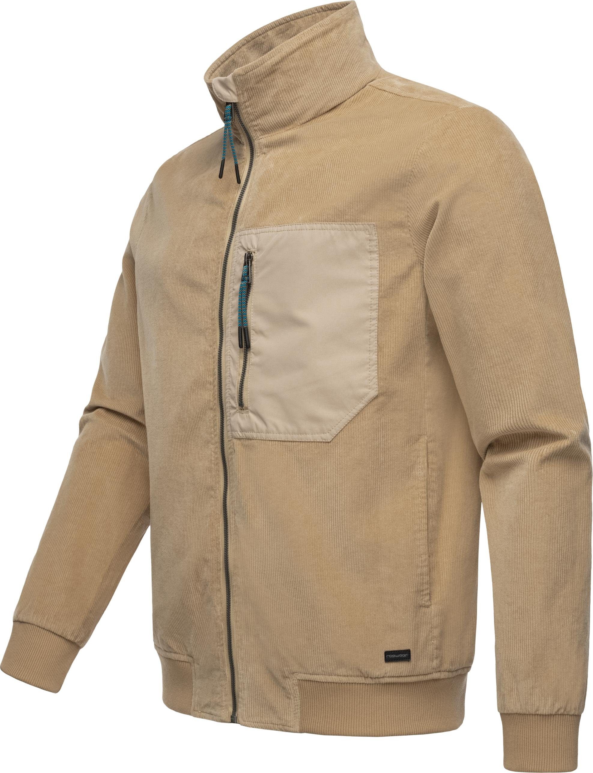Ragwear Cordjacke Corler Stylische Herren Jacke aus Cord im modischen Utili günstig online kaufen