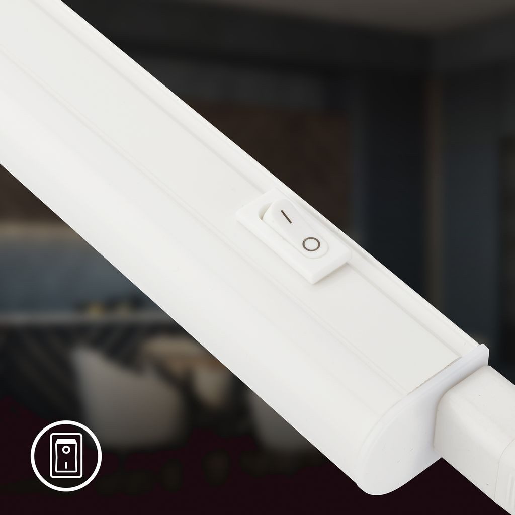 Telefunken LED Unterbauleuchte 204606TF, LED fest integriert, 3000K - Warmweiß, 0