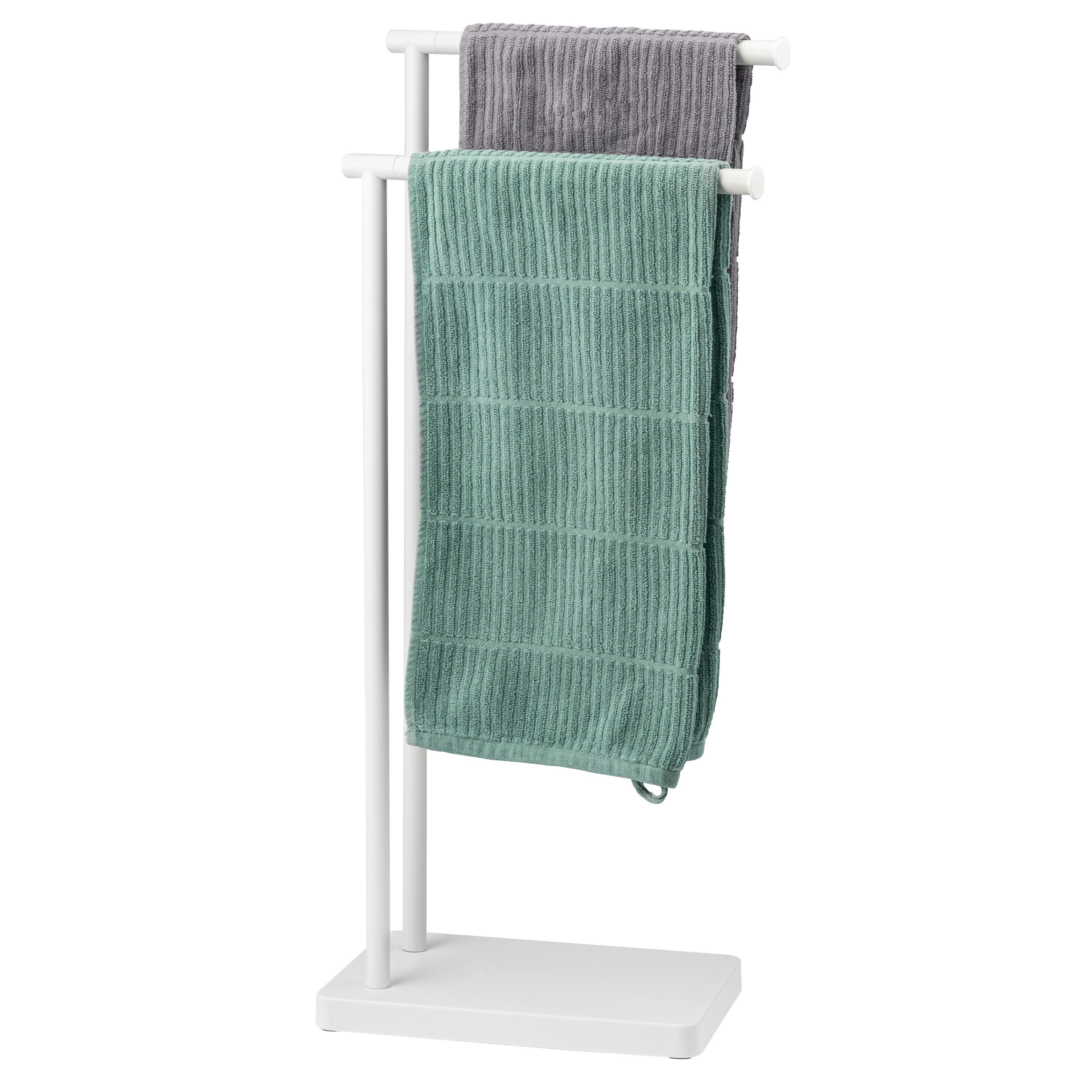 bremermann Handtuchständer Stand-Handtuchhalter freistehend, 2 Stangen, wei günstig online kaufen