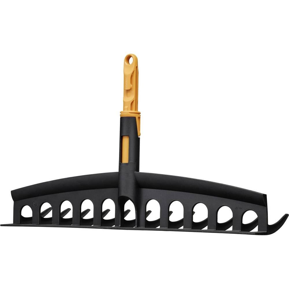 Fiskars Gartenrechen OneClick Universal-Gartenrechen, Rechen-Aufsatz für Gras 1080674