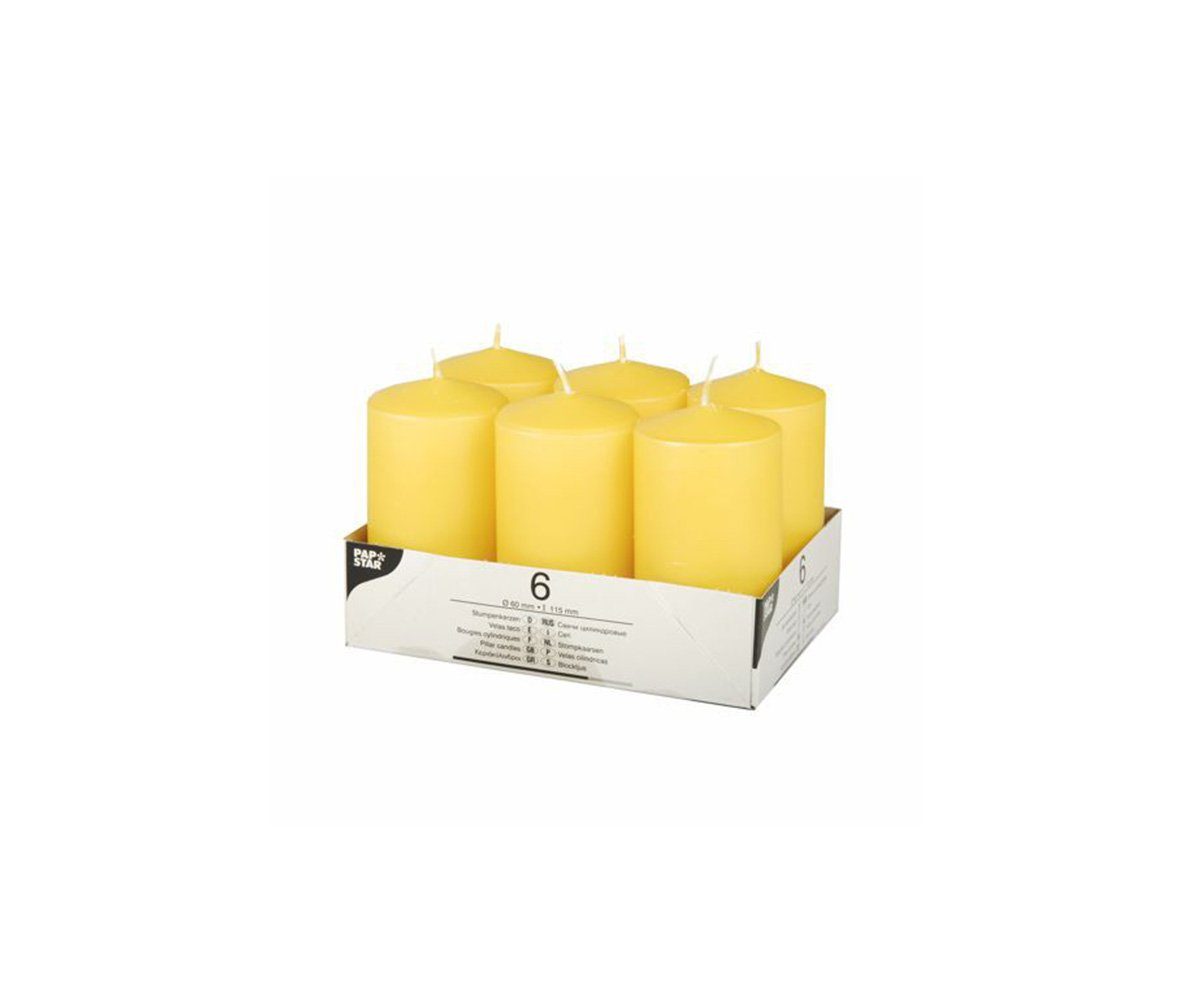 PAPSTAR Stumpenkerze, Stumpenkerzen Ø 60mm / günstig online kaufen