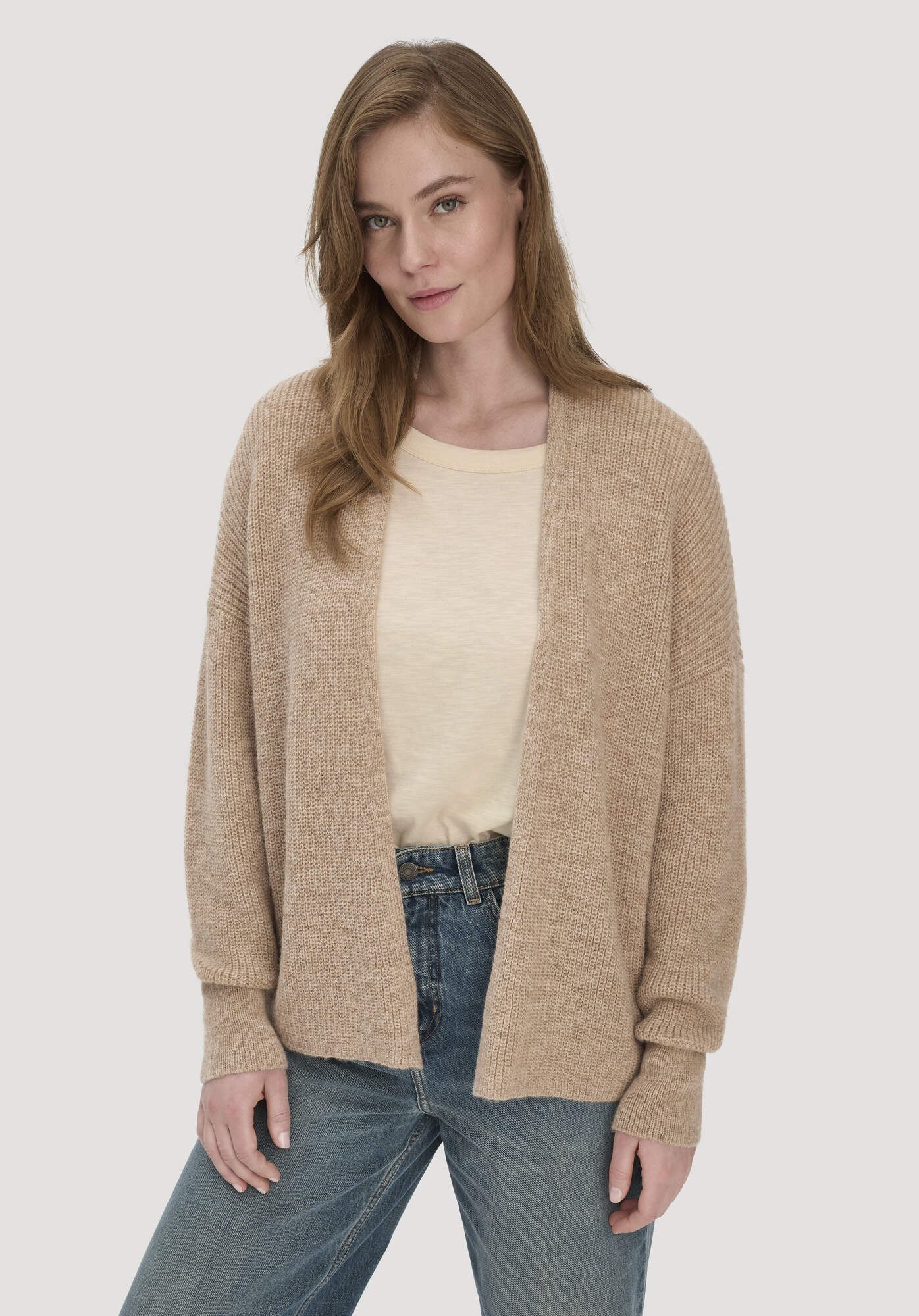 Hessnatur Strickjacke (1-tlg) günstig online kaufen