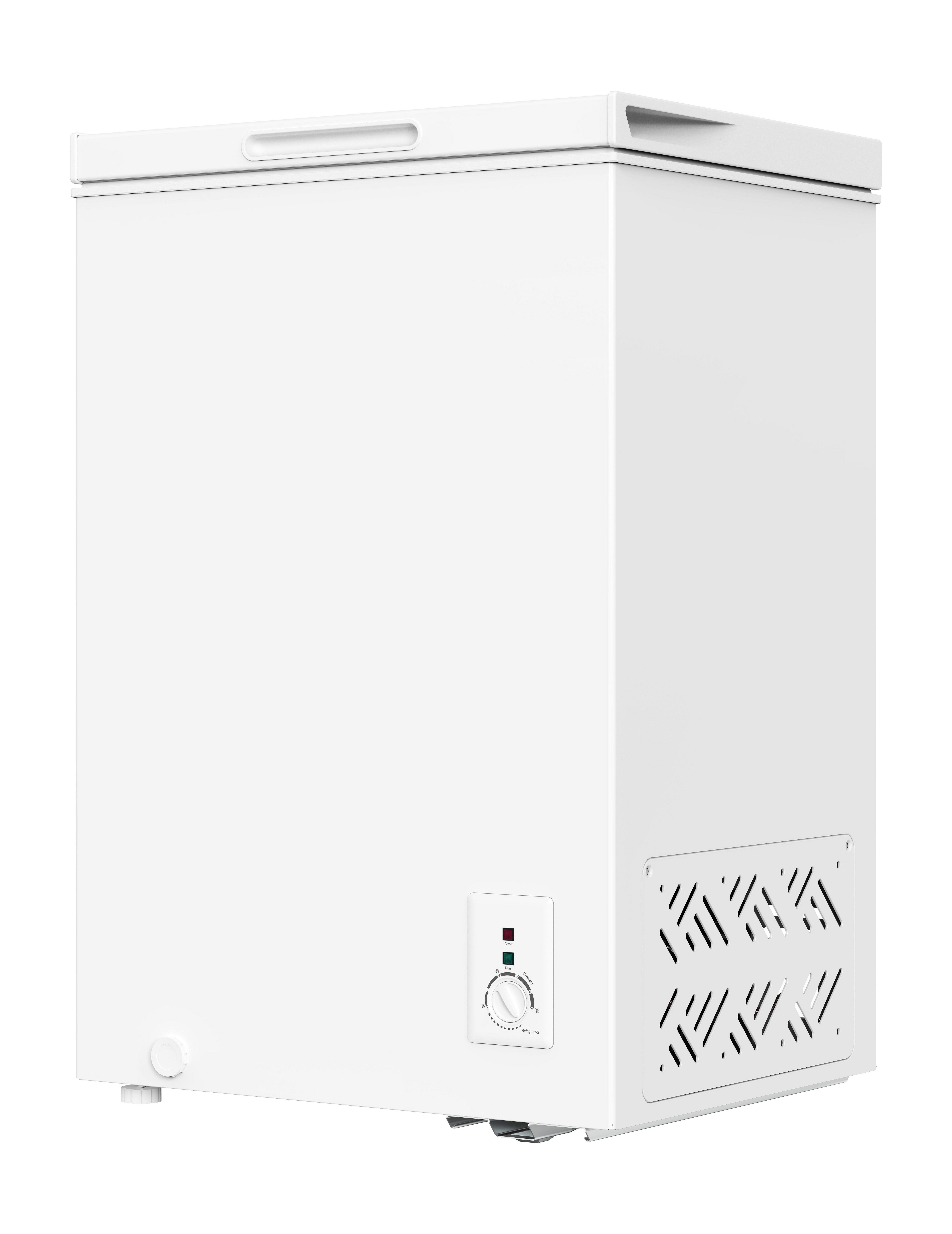 PKM Gefriertruhe GT100E, 54.5 cm breit, 99 l, Schnellgefrierfunktion, höhenverstellbare Füße, integrierter Griff