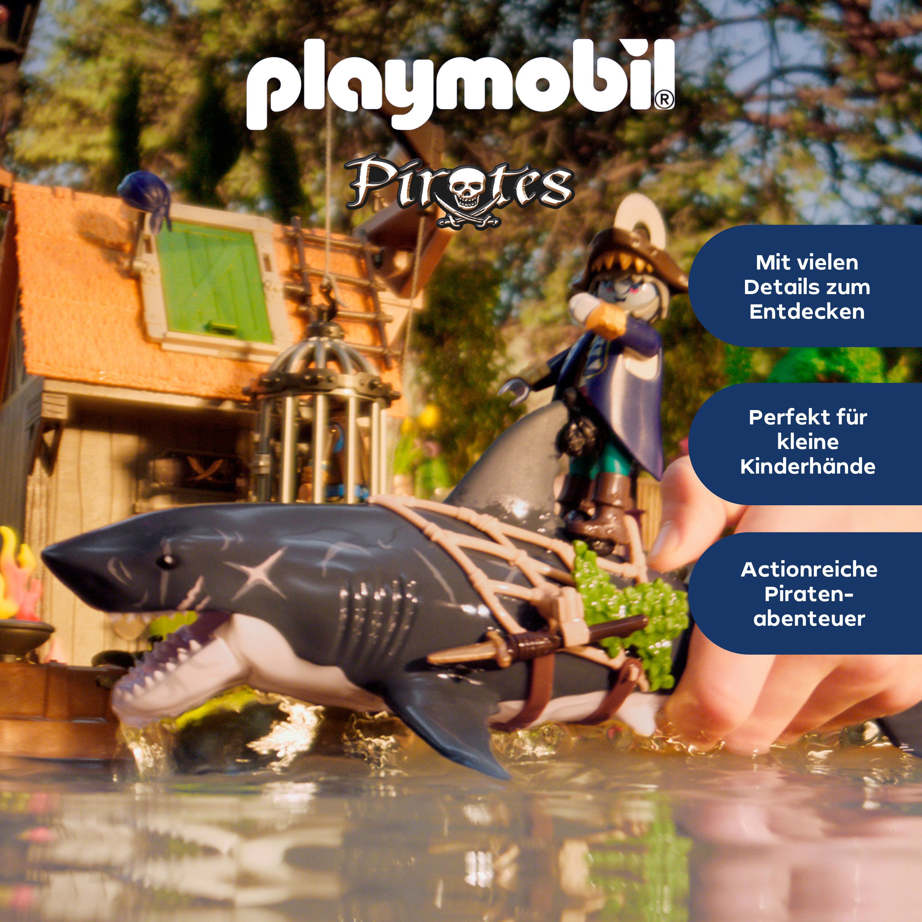 Playmobil® Gefahr durch Riesenhai (71793), Pirates Konstruktions-Spielset, (21 St) – Bild 3 von 5