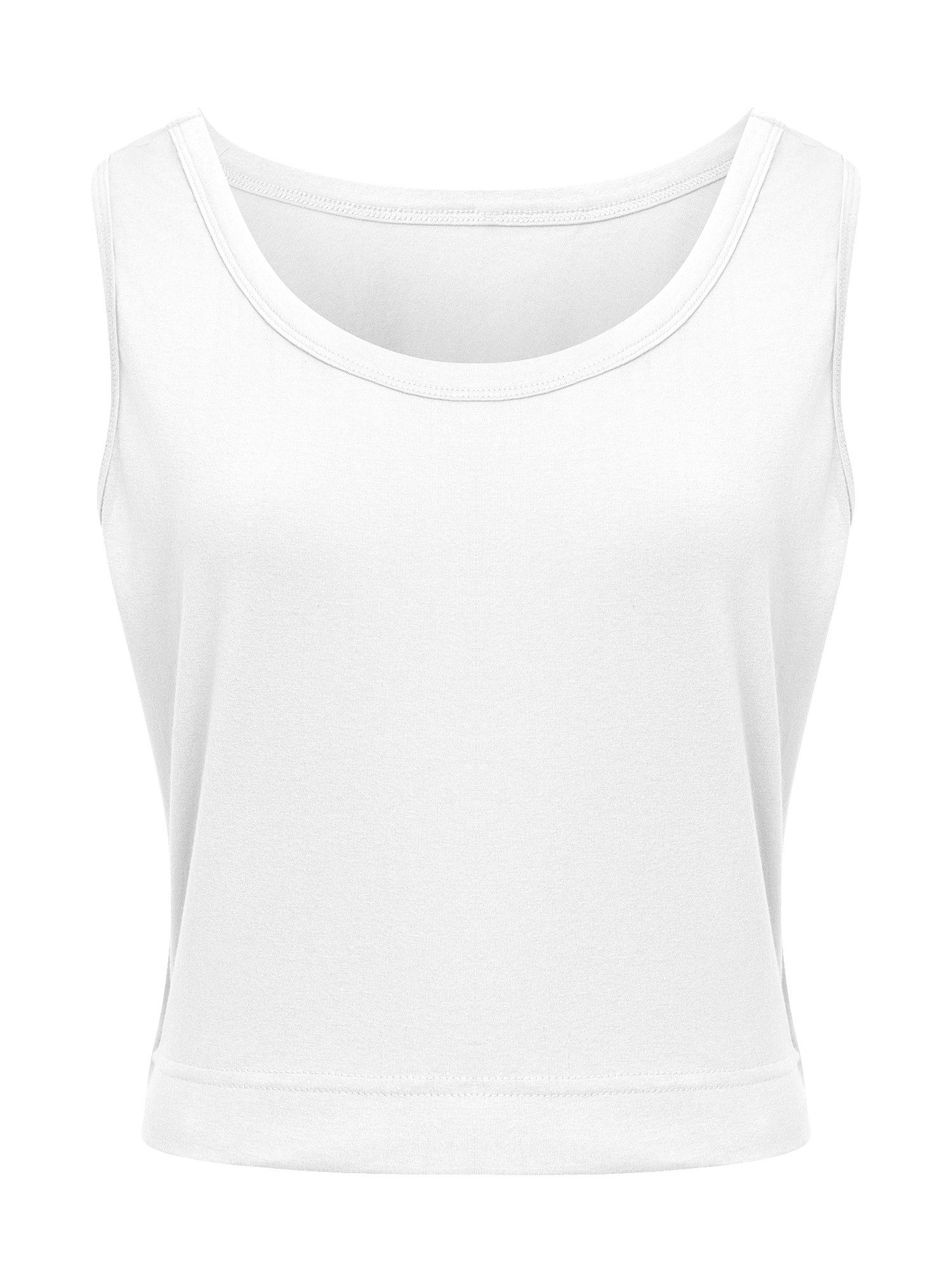 Imily Bela Tanktop Damen Ärmelloses bauchfreies Trainingsshirt (Packung, 1- günstig online kaufen