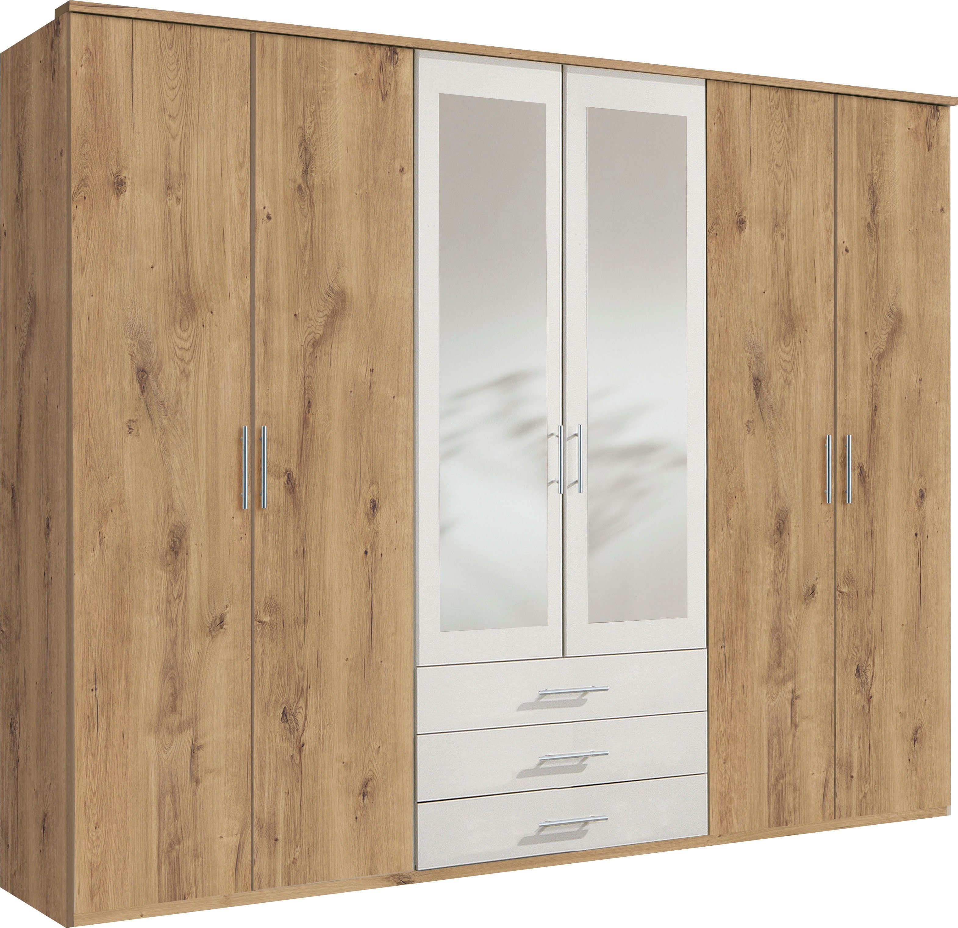 Wimex Kleiderschrank Ben mit jeweils drei Schubkästen