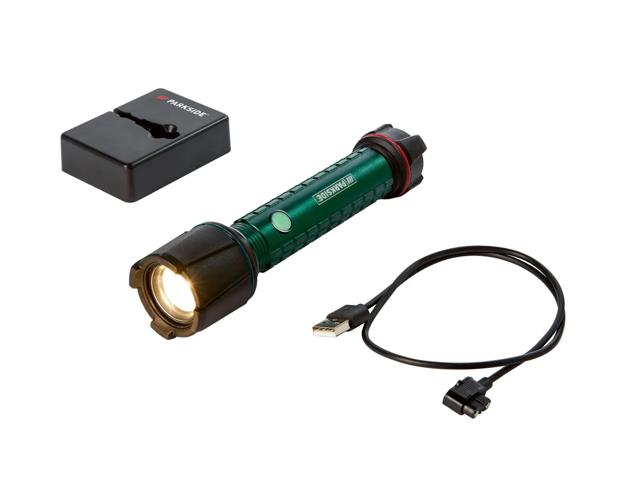 Taschenlampe PARKSIDE® LED Arbeitstaschenlampe PAL 850 A1 10 W Akku inkl. Ladekabel