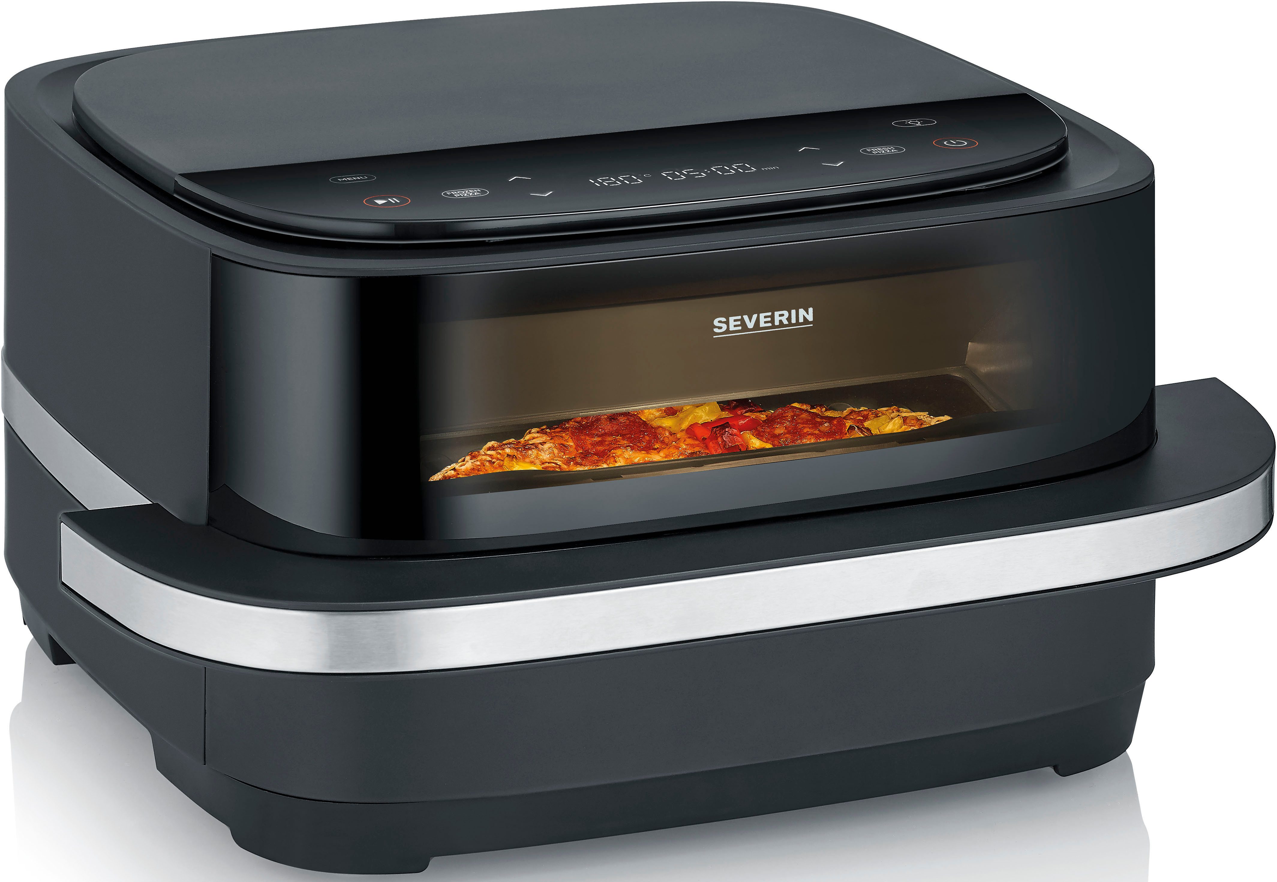 Severin Heißluftfritteuse FR 2464 4 l "Pizza and more", 2100 W – Bild 4 von 5