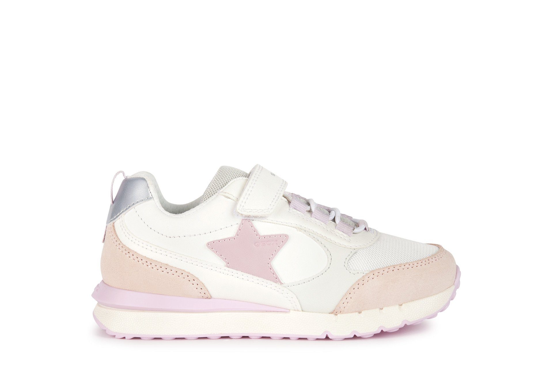 Sneaker Geox (WHITE/ROSE) Weiß