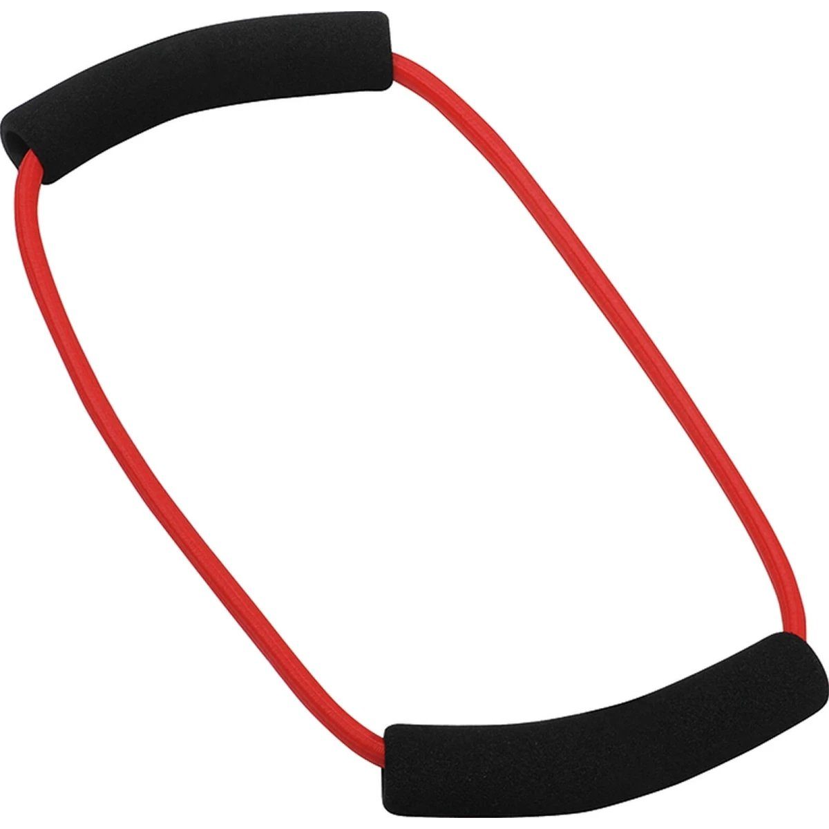 Deuser-Sports Trainingsband Ring Fitnessband Gummiband STARK rot Sport, Work-Out-Trainingsband Tube - Gymnastikband