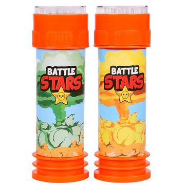 Sarcia.eu Seifenblasenspielzeug Battle Stars Seifenblasen mit dem Spiel 55 ml MY BUBBLE 18 Stück