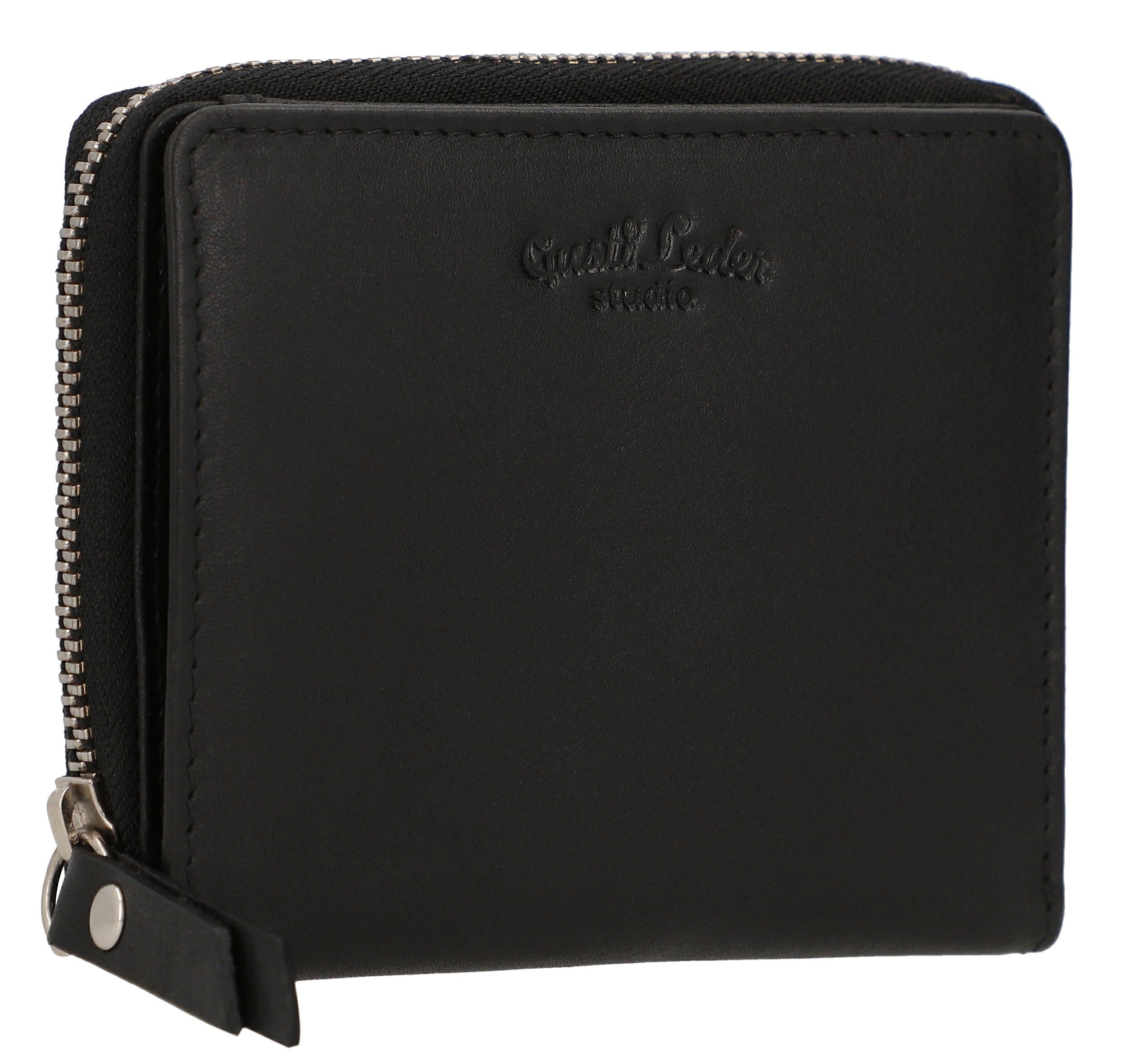 Gusti Leder Geldbörse Gusti Leder Geldbörse Henrietta (Querformat, 1-tlg., Querformat)