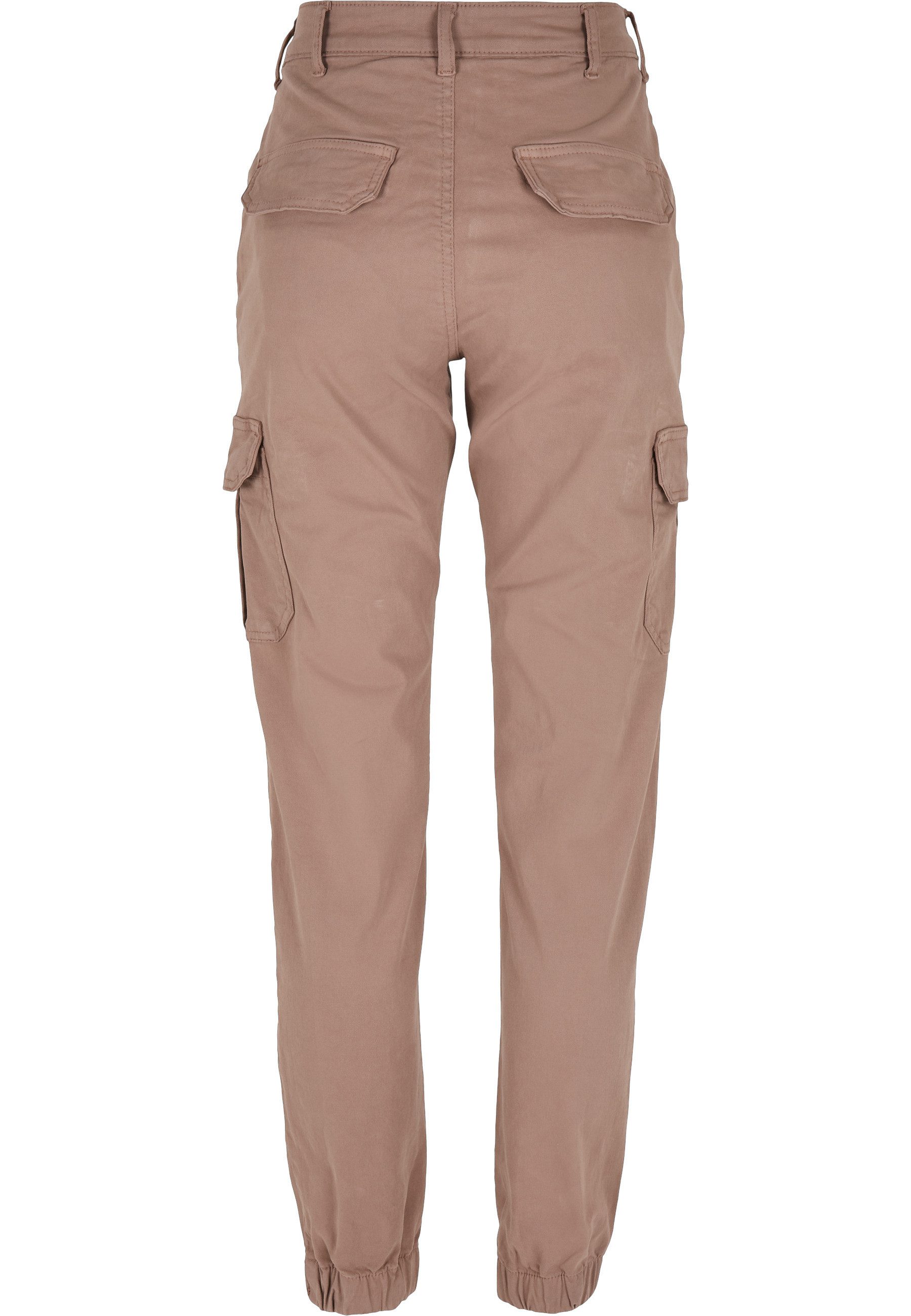 URBAN CLASSICS Cargohose Urban Classics Damen Ladies High Waist Cargo Pants (1-tlg)