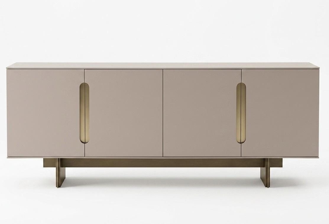 JVmoebel Sideboard Sideboard Modern Beige Harmonisch Gemütlich Funktional Ästhetisch Matt, Made in Europa