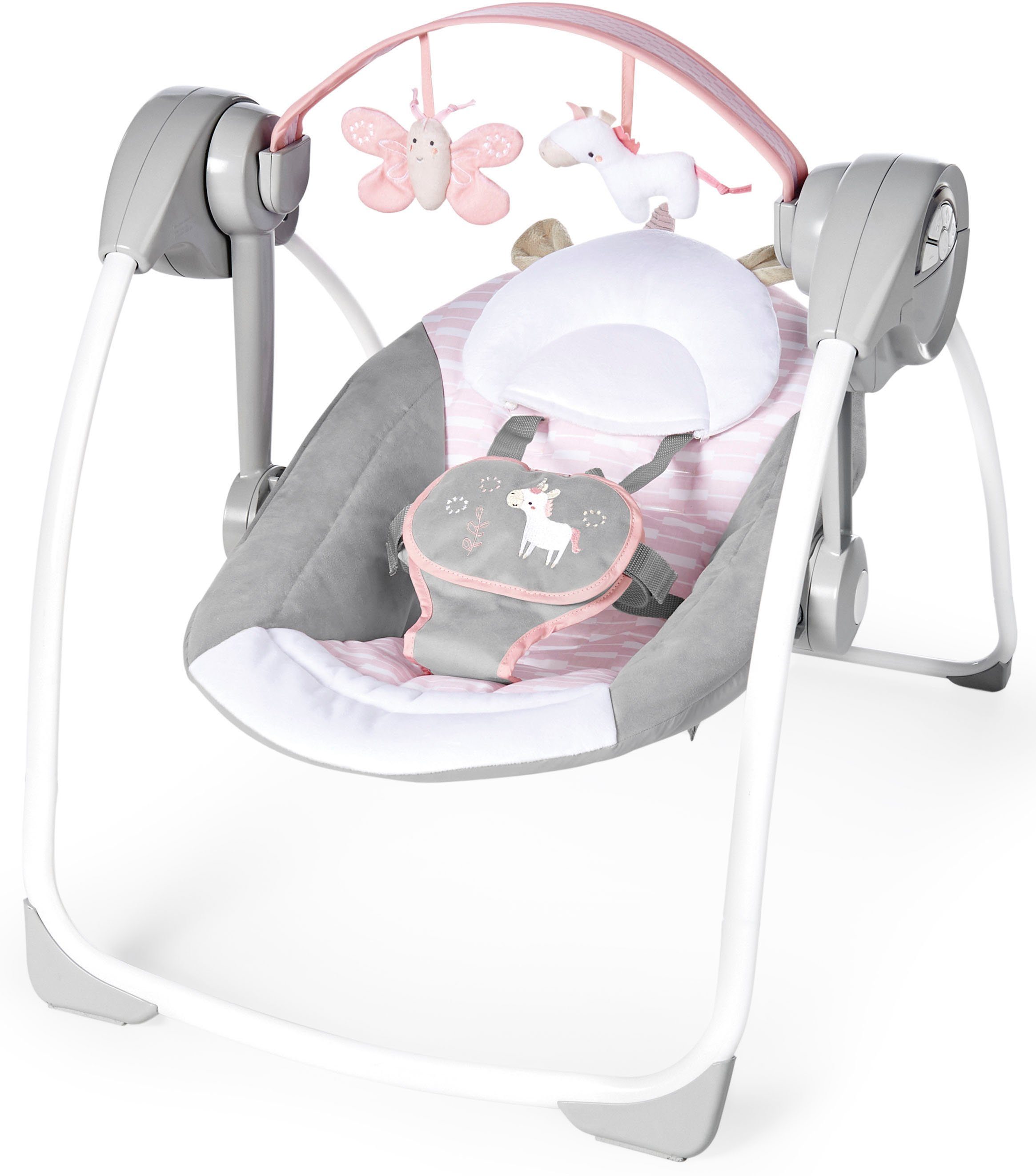 Flora tragbar ingenuity Babyschaukel 2 Comfort Go, Unicorn,