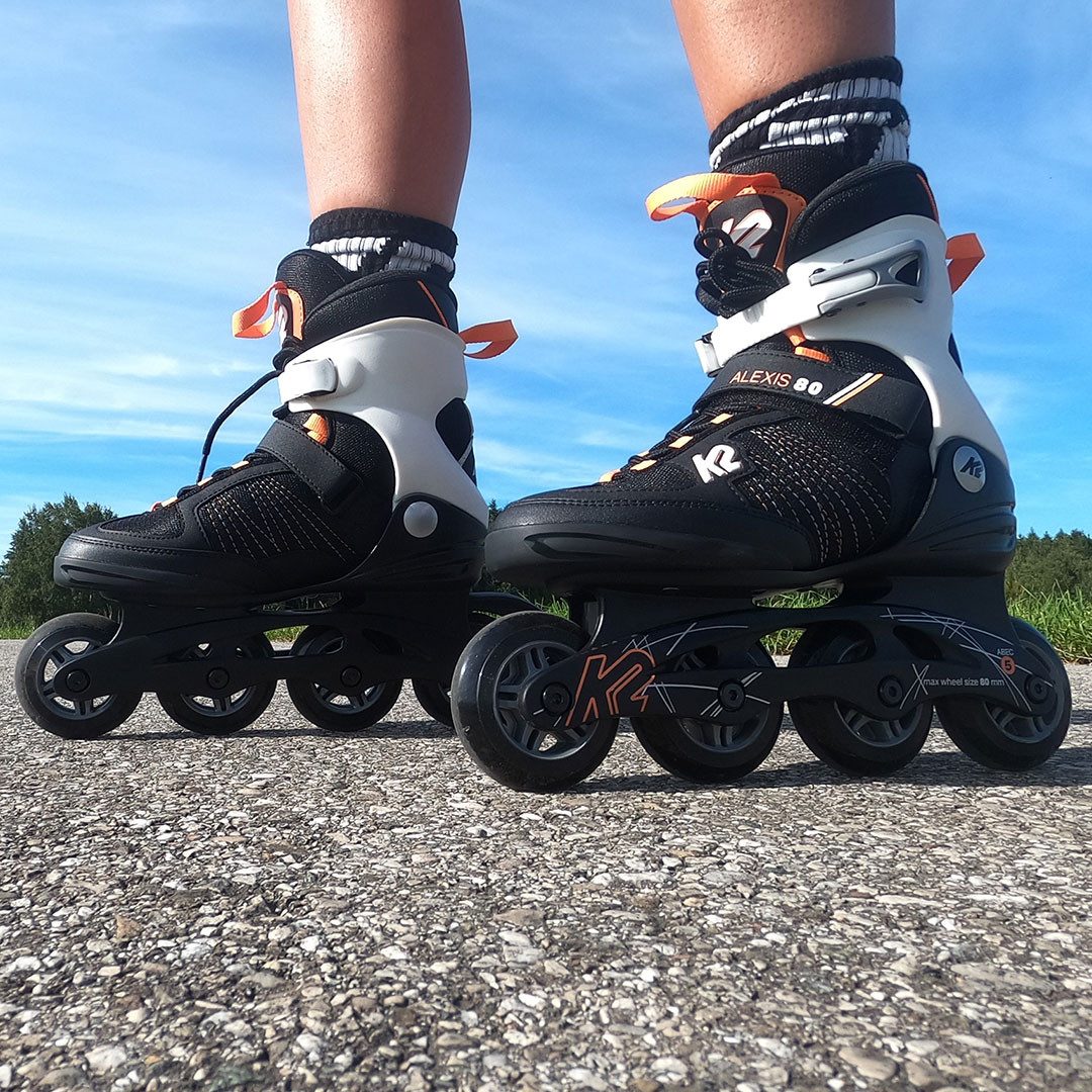 K2 Inlineskates K2 ALEXIS 80 Inline Skate black/coral