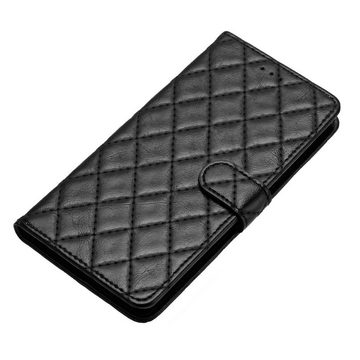 CLM-Tech Handytasche Hülle für Xiaomi Redmi Note 12 Pro 5G Tasche aus Kunstleder Klapphülle (Xiaomi Redmi Note 12 Pro 5G Handy Schutzhülle, Xiaomi Redmi Note 12 Pro 5G Handyhülle Wallet Flip Case Cover Etui), Standfunktion, Kartenfächer, Magnetverschluss