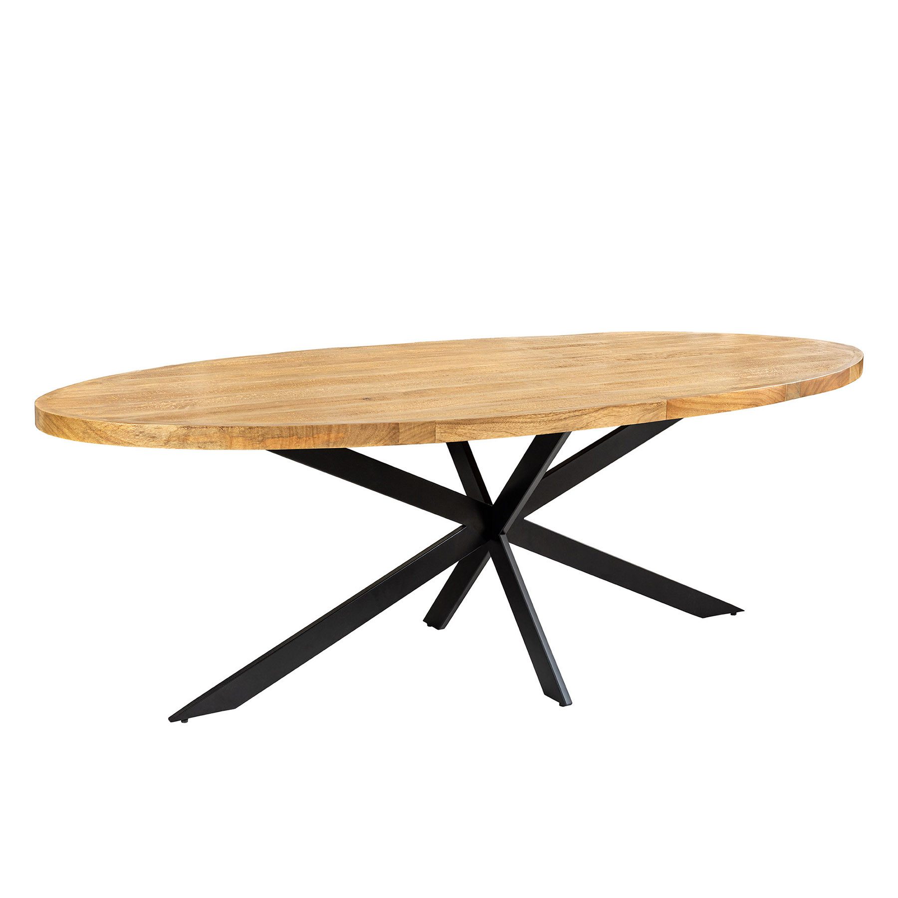 riess-ambiente Esstisch GALAXIE 240cm braun Mangoholz günstig online kaufen