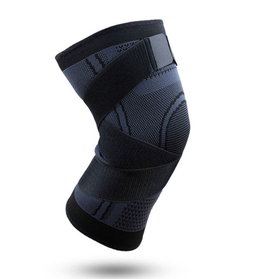 Rötting Design Kniebandage 3D-Kniebandage, Kompression, Knieschutz, Sportbandage Kniestütze, verschiedene Größen zur Auswahl, Farbe: schwarz