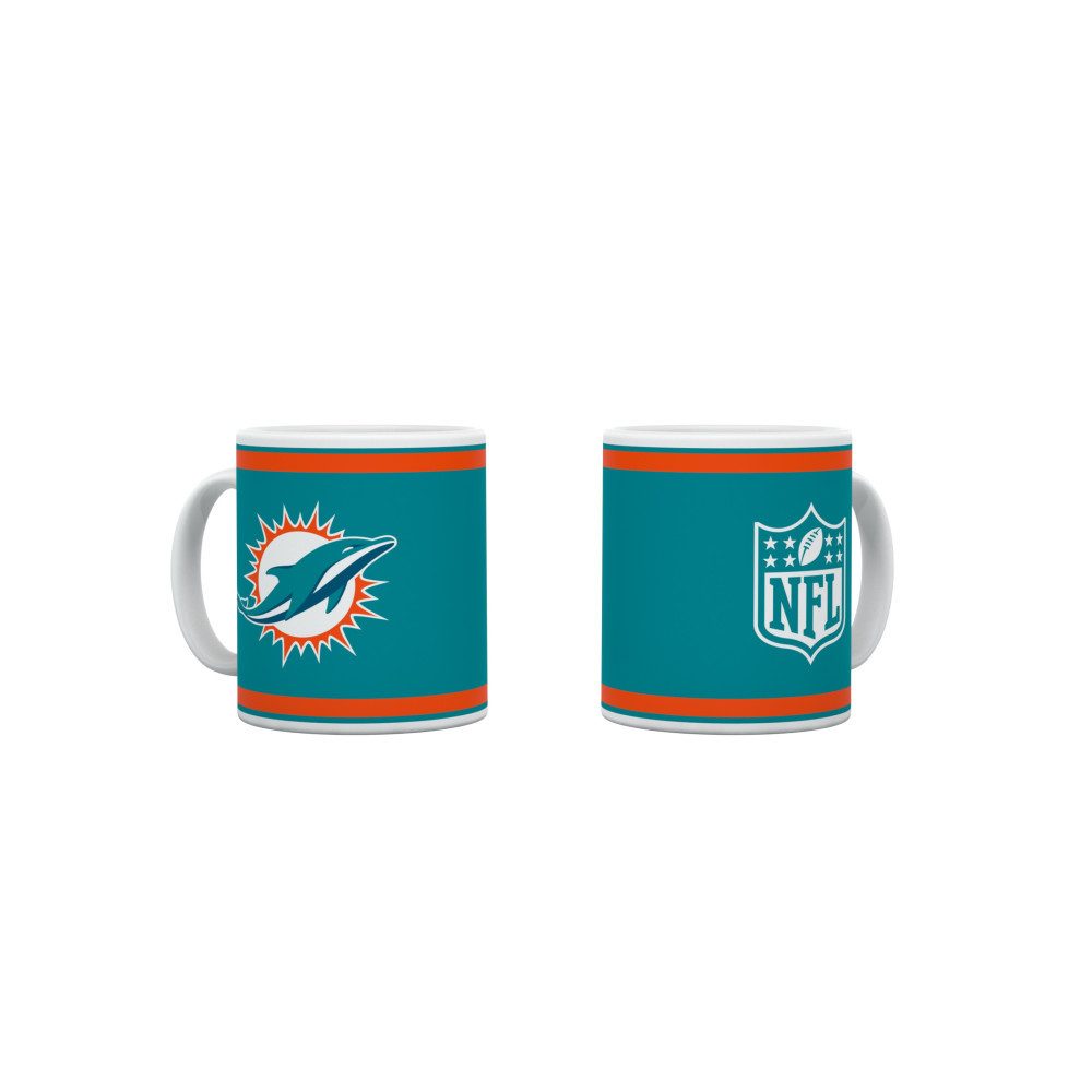 Miami Dolphins Becher Miami Dolphins Mug KICKOFF 2022 matt, Keramik