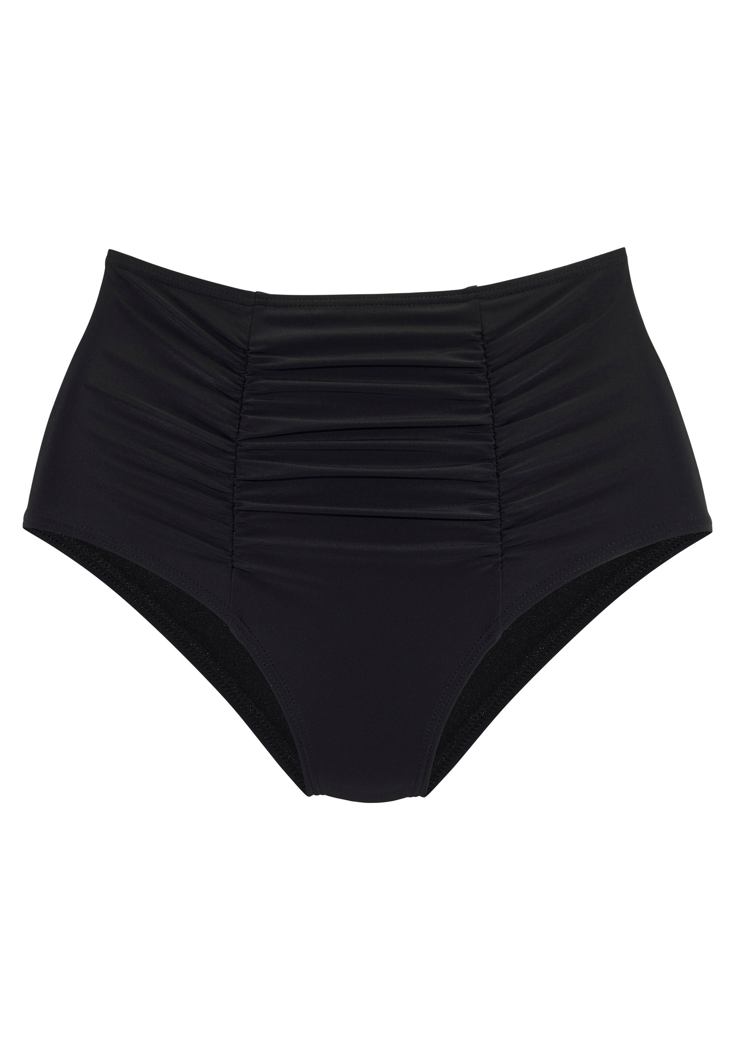 LASCANA Highwaist-Bikini-Hose Ronda mit Shaping-Effekt