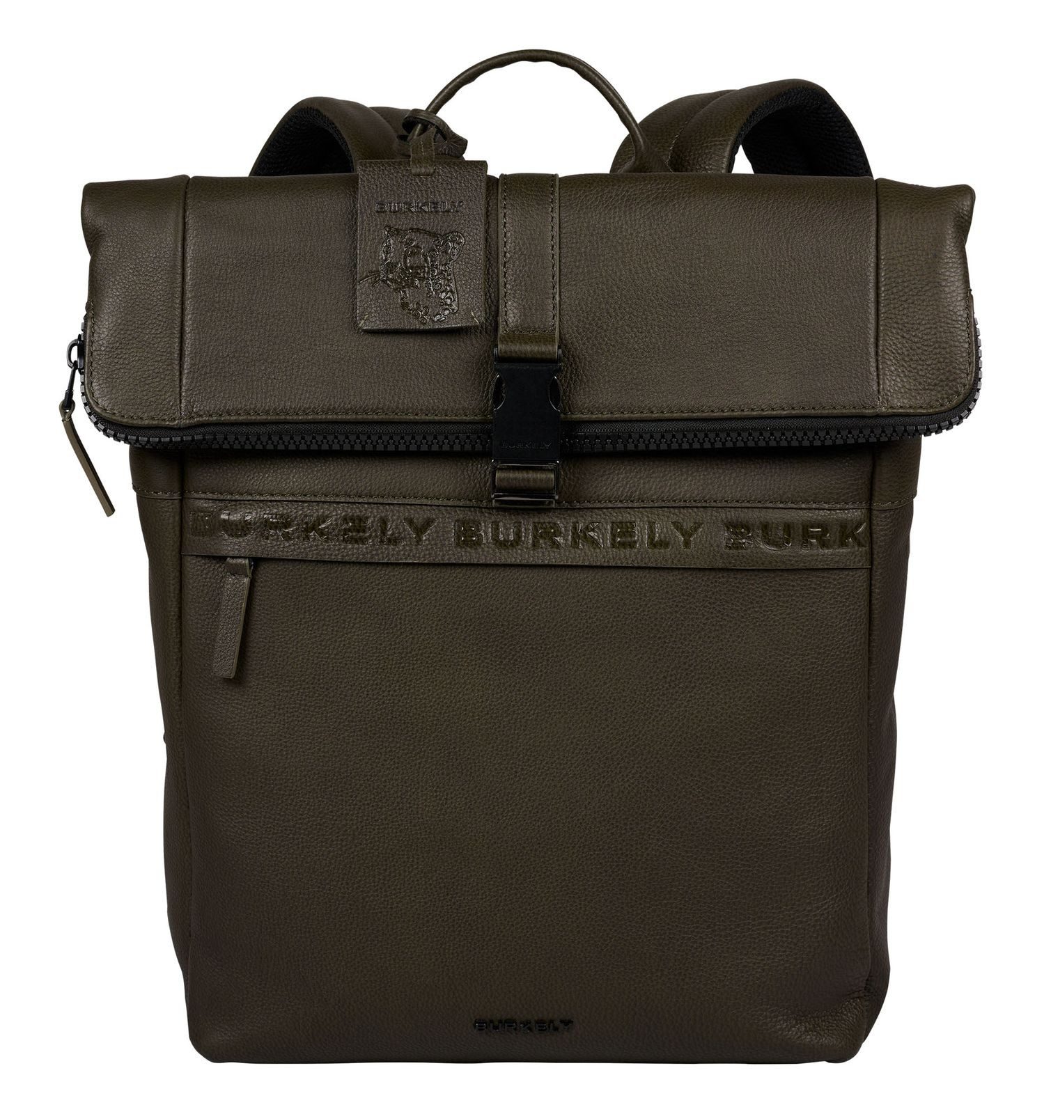 Burkely Rucksack Minimal, aus echtem Leder