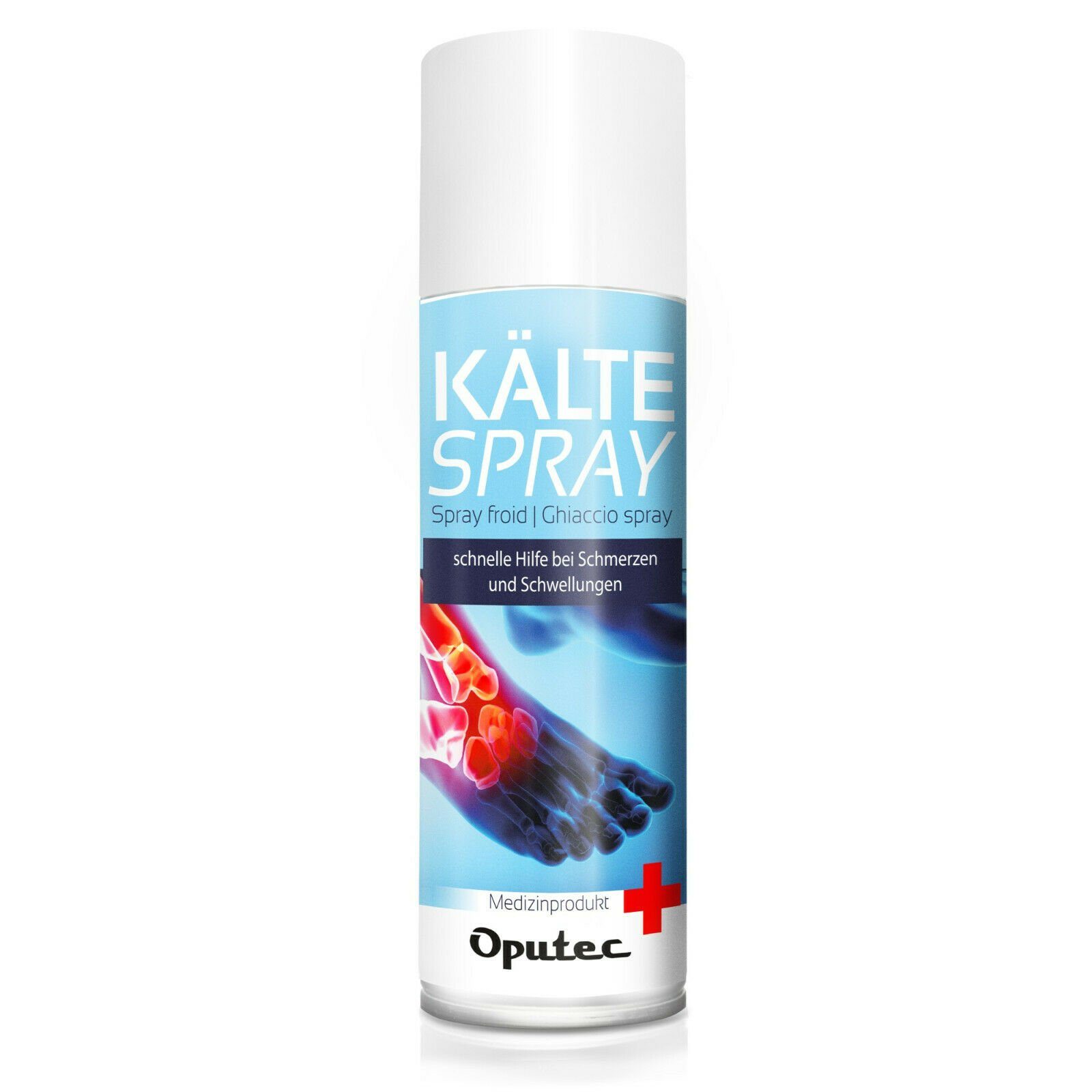 Oputec Erste-Hilfe-Set 400ml Oputec Kältespray Klassisch - Erste-Hilfe Kühlspray Eisspray